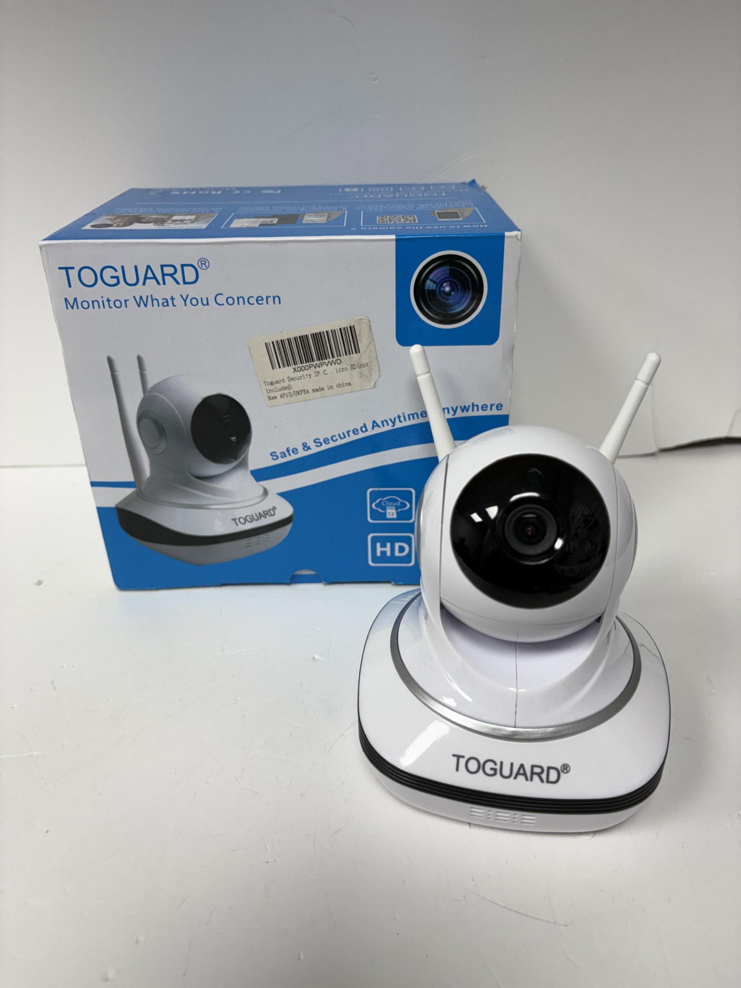 Product photo for toguard wireless security camera boxed
