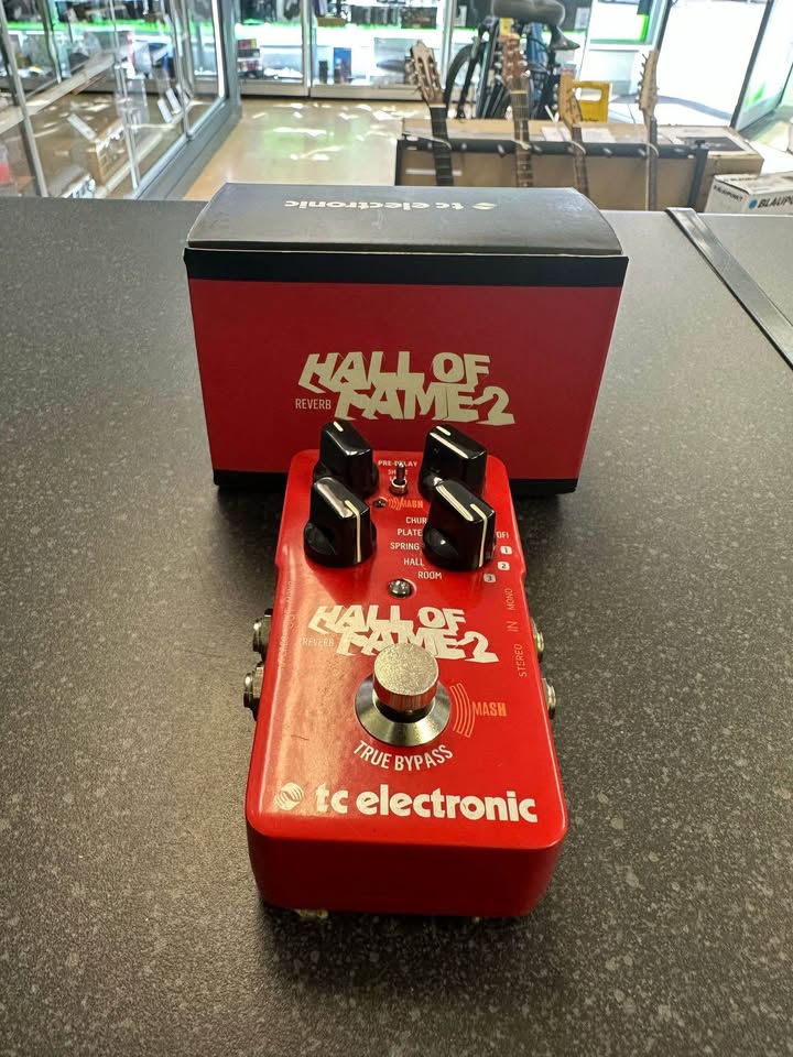 Product photo for Hall Of Fame Reverb Guitar Pedal