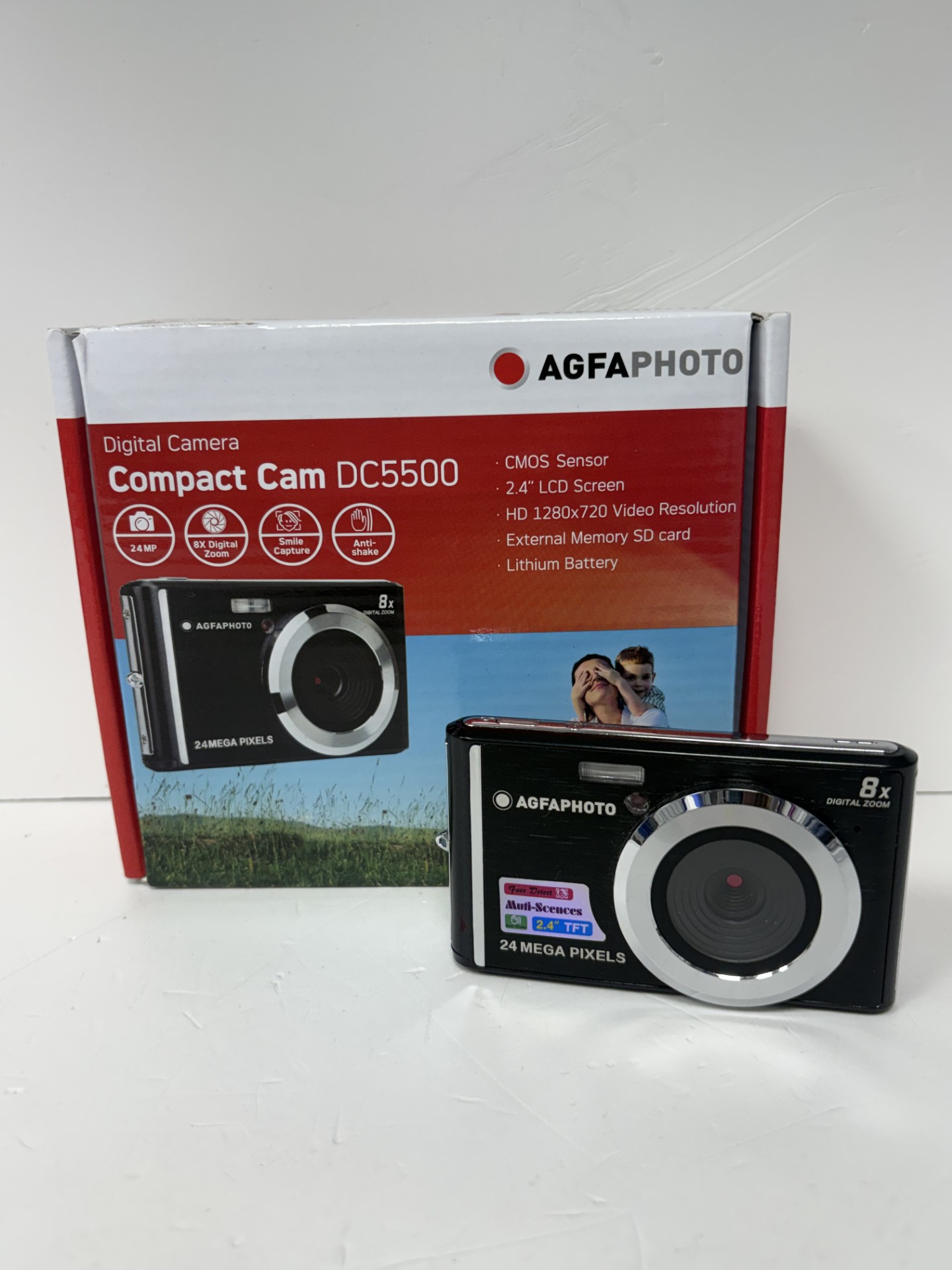 Product photo for agfaphoto compact camera dc5500 boxed
