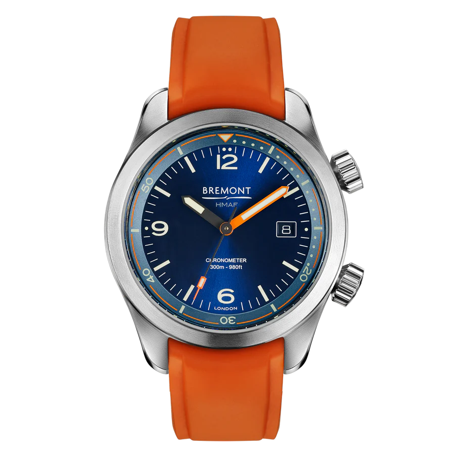 Product photo for BREMONT ARGONAUT CHRONOGRAPH MILITARY STYLE DIVERS WATCH