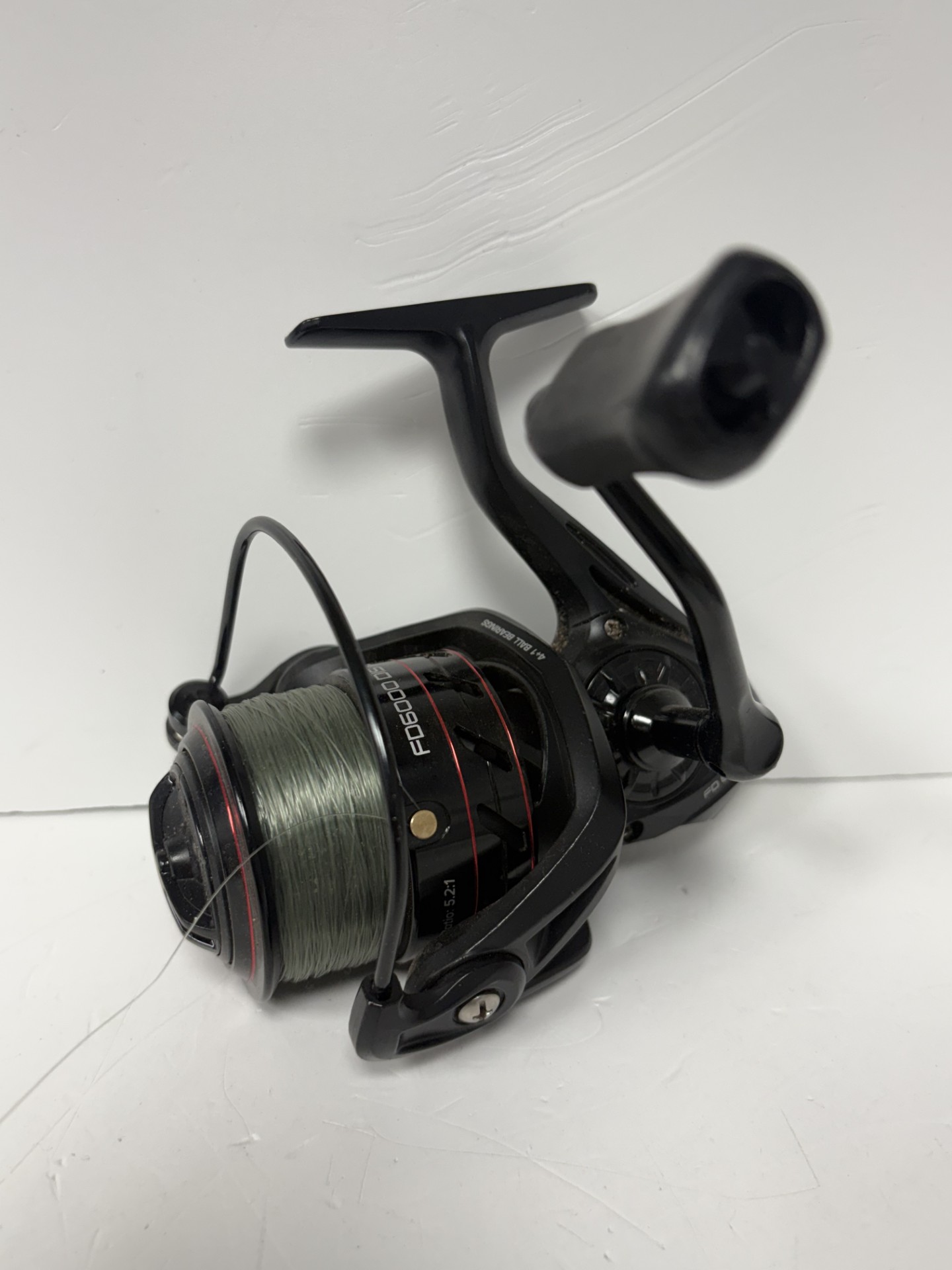 Product photo for advanta fishing reel unboxed