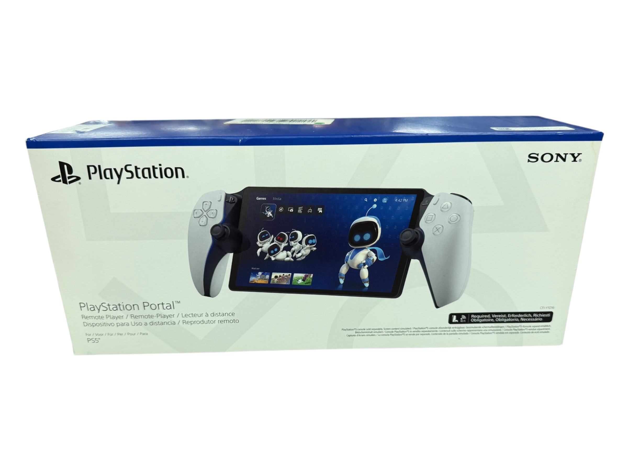 Product photo for Playstation Portal Remote Player, White, Boxed With Protective Carry Case