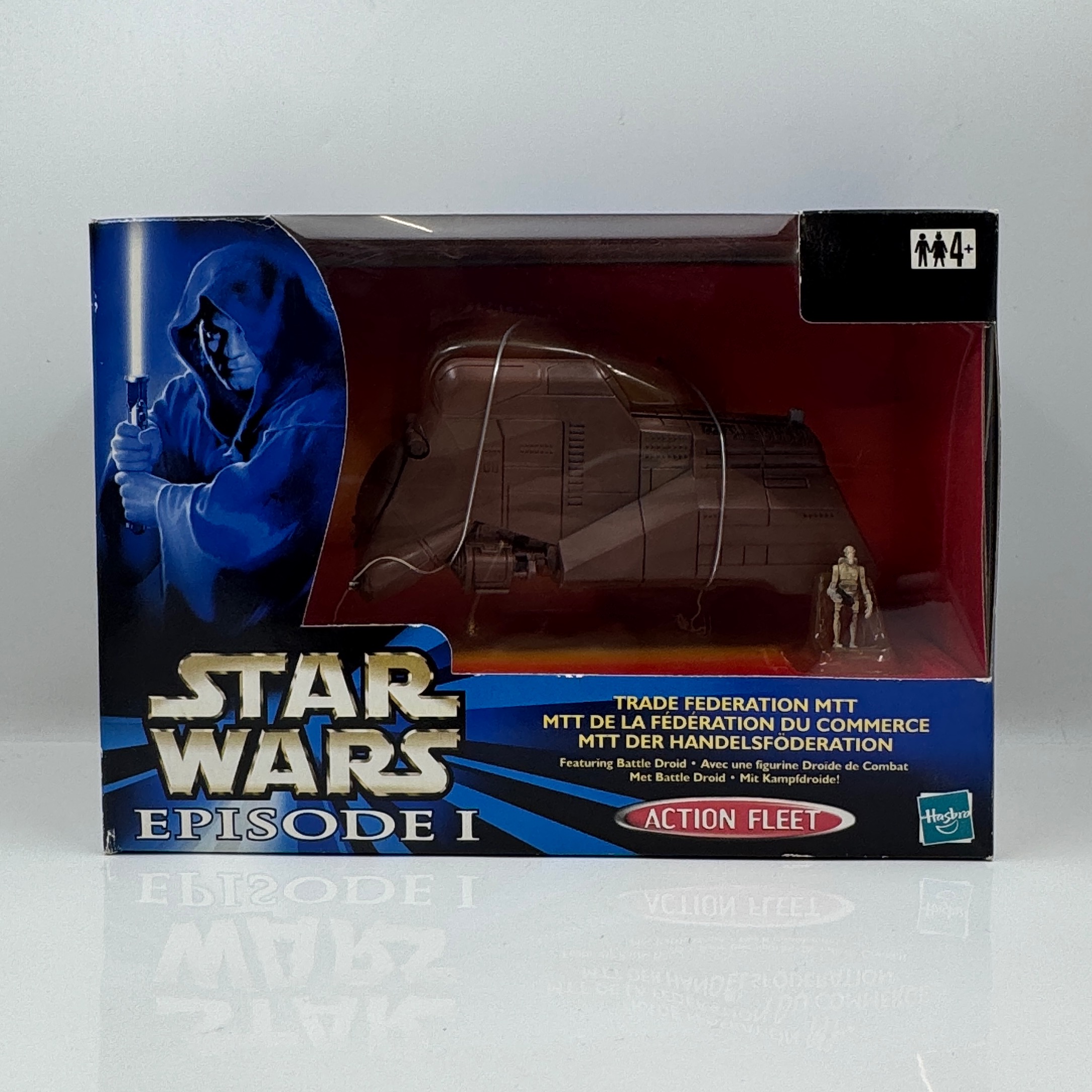 Product photo for STAR WARS EPISODE I ACTION FLEET TRADE FEDERATION MTT (SEALED)