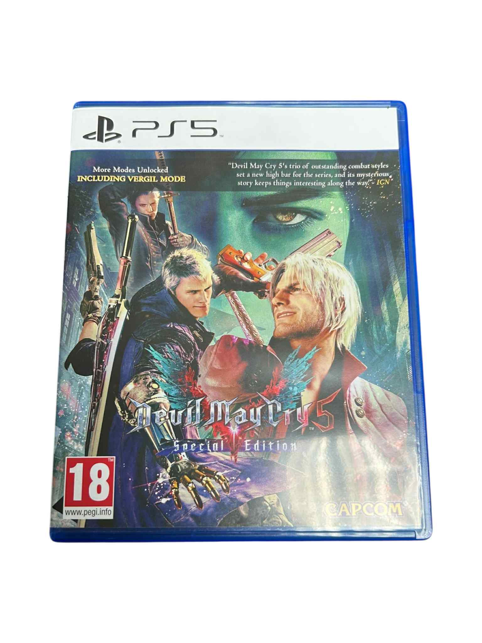 Product photo for Devil May Cry 5 Special Edition (18) - PlayStation Game