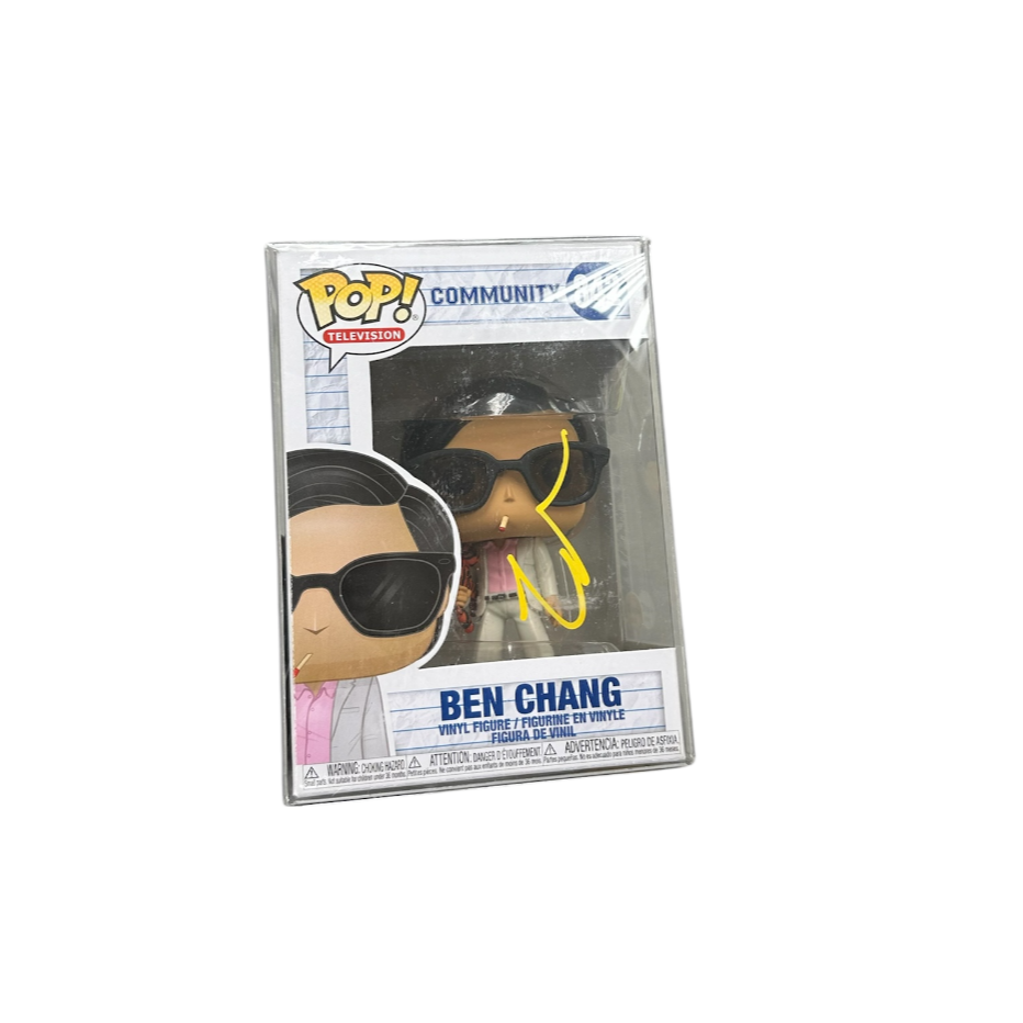 Product photo for Ben Chang Funko Pop #842 - Signed Jeong