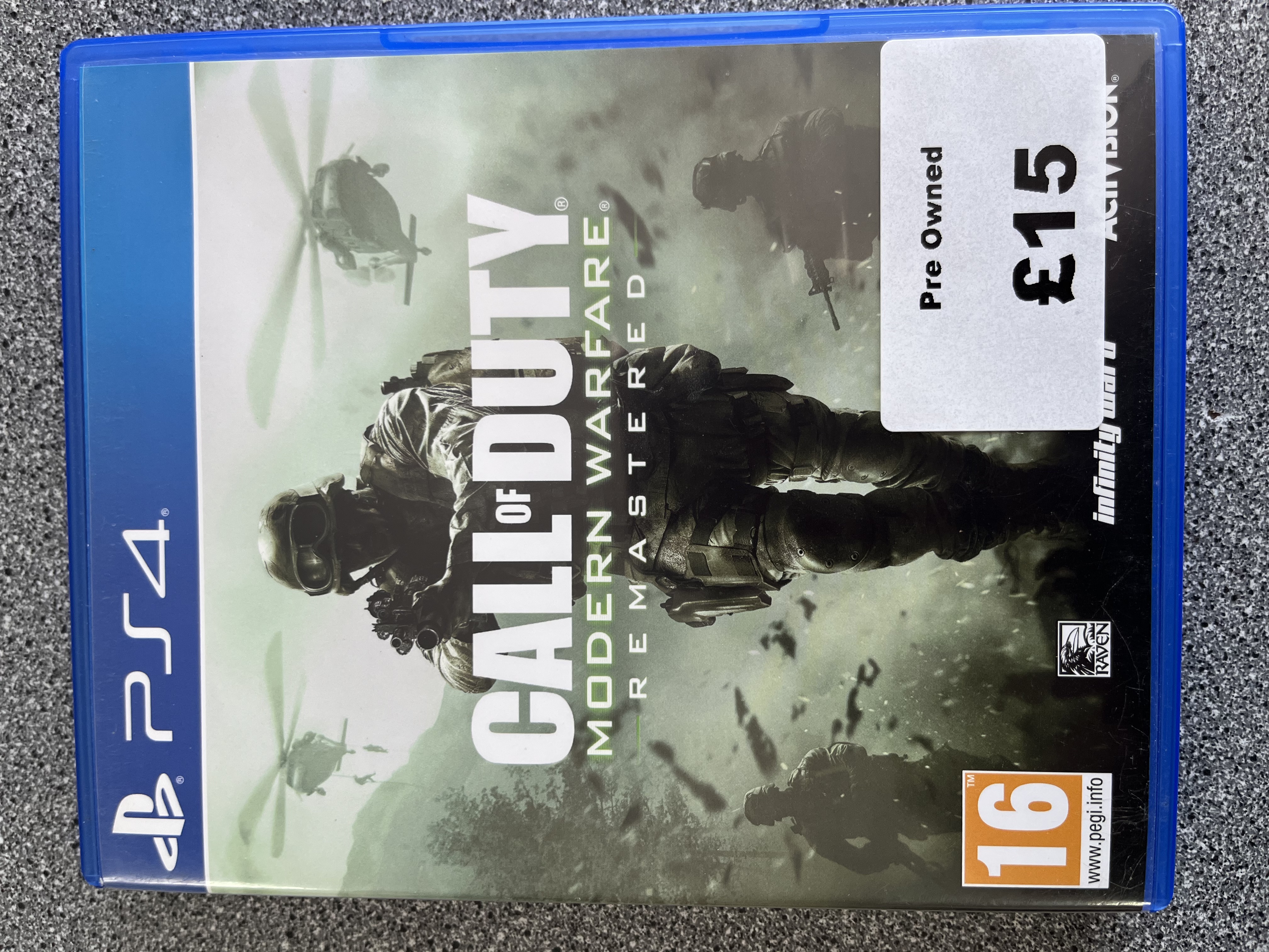 Product photo for Call Of Duty - Modern Warfare remastered
