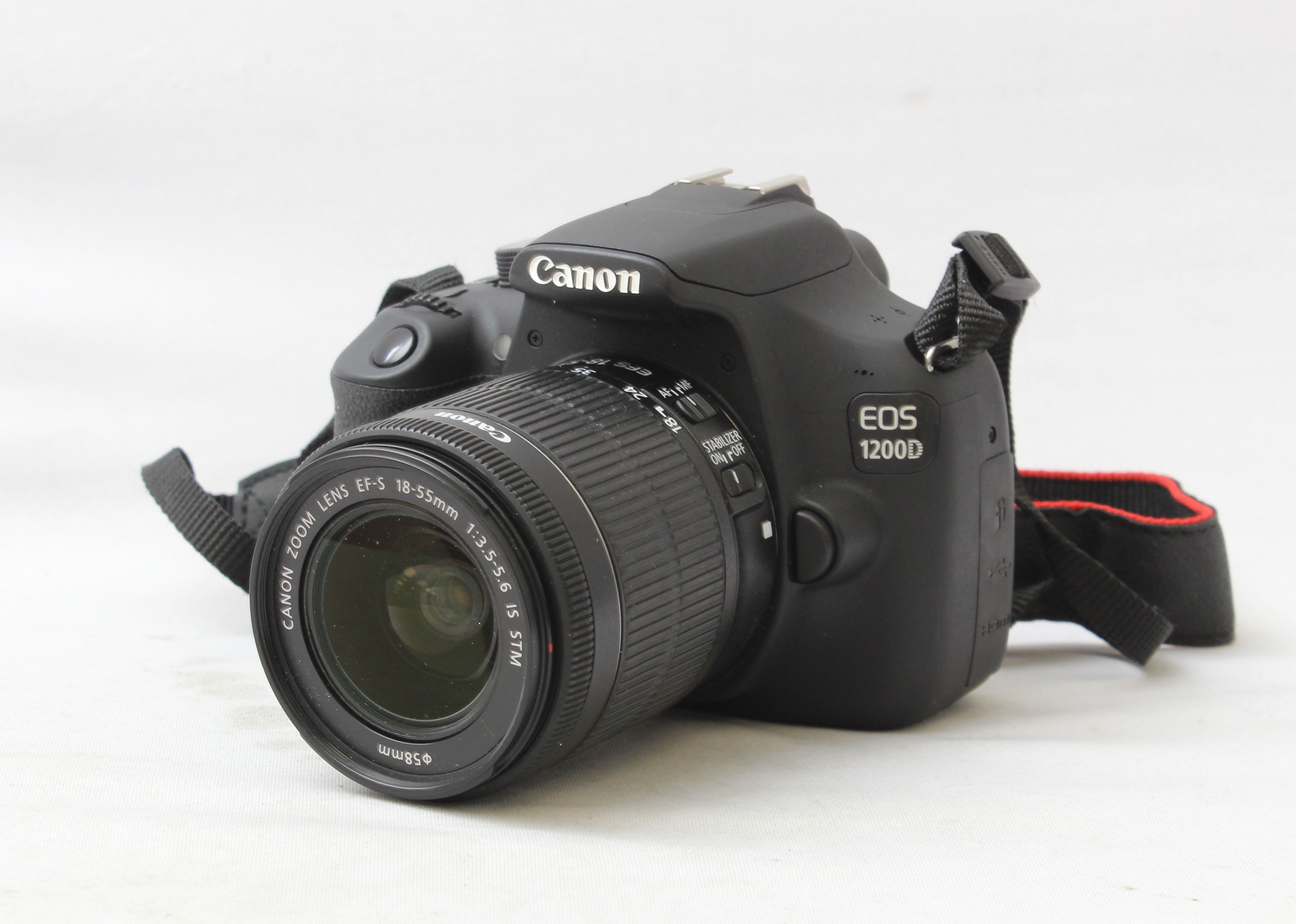 Product photo for Canon EOS 1200D 18MP DSLR Camera With 18-55mm Lens & Acc (U)