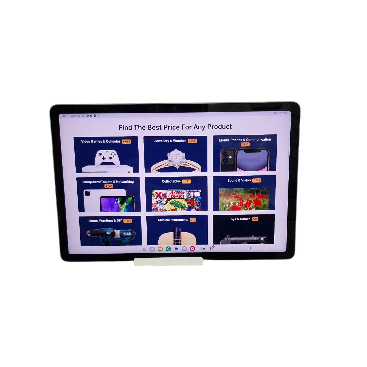 Product photo for Samsung  Galaxy Tab S9 FE 128GB