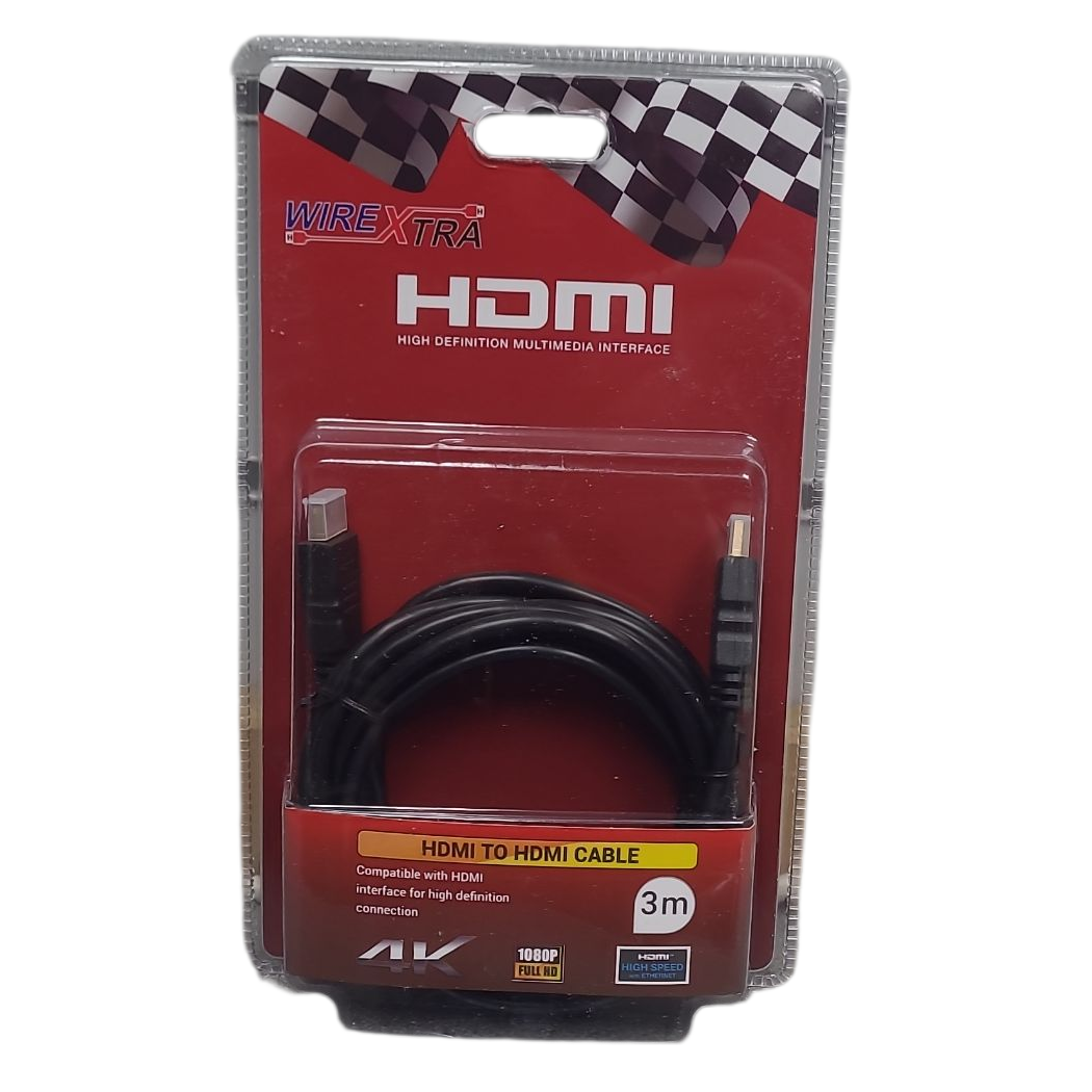 Product photo for HDMI to Cable 3M