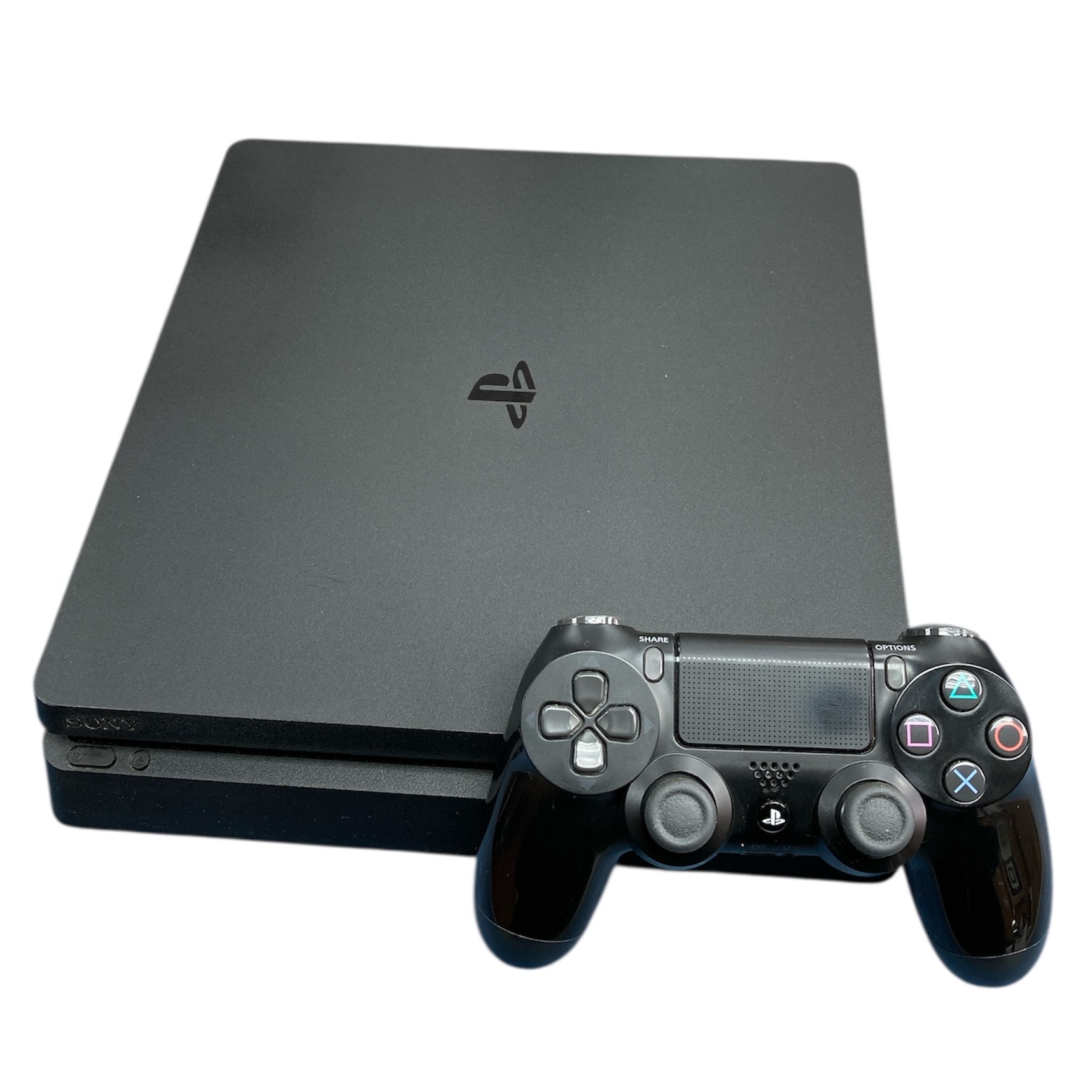 Product photo for PlayStation 4 Slim (500GB) Unboxed, B
