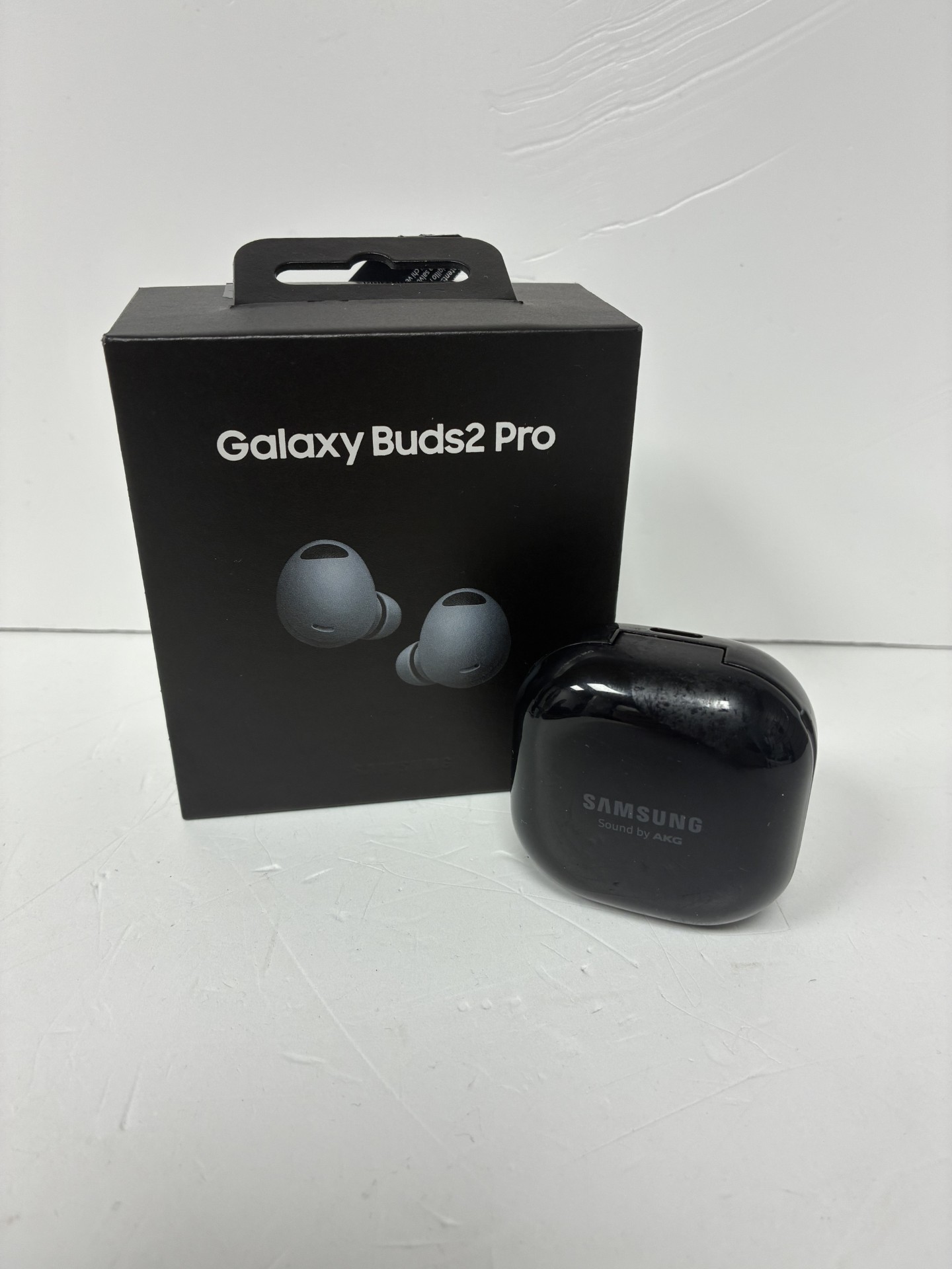 Product photo for samsung galaxy buds 2 pro boxed black