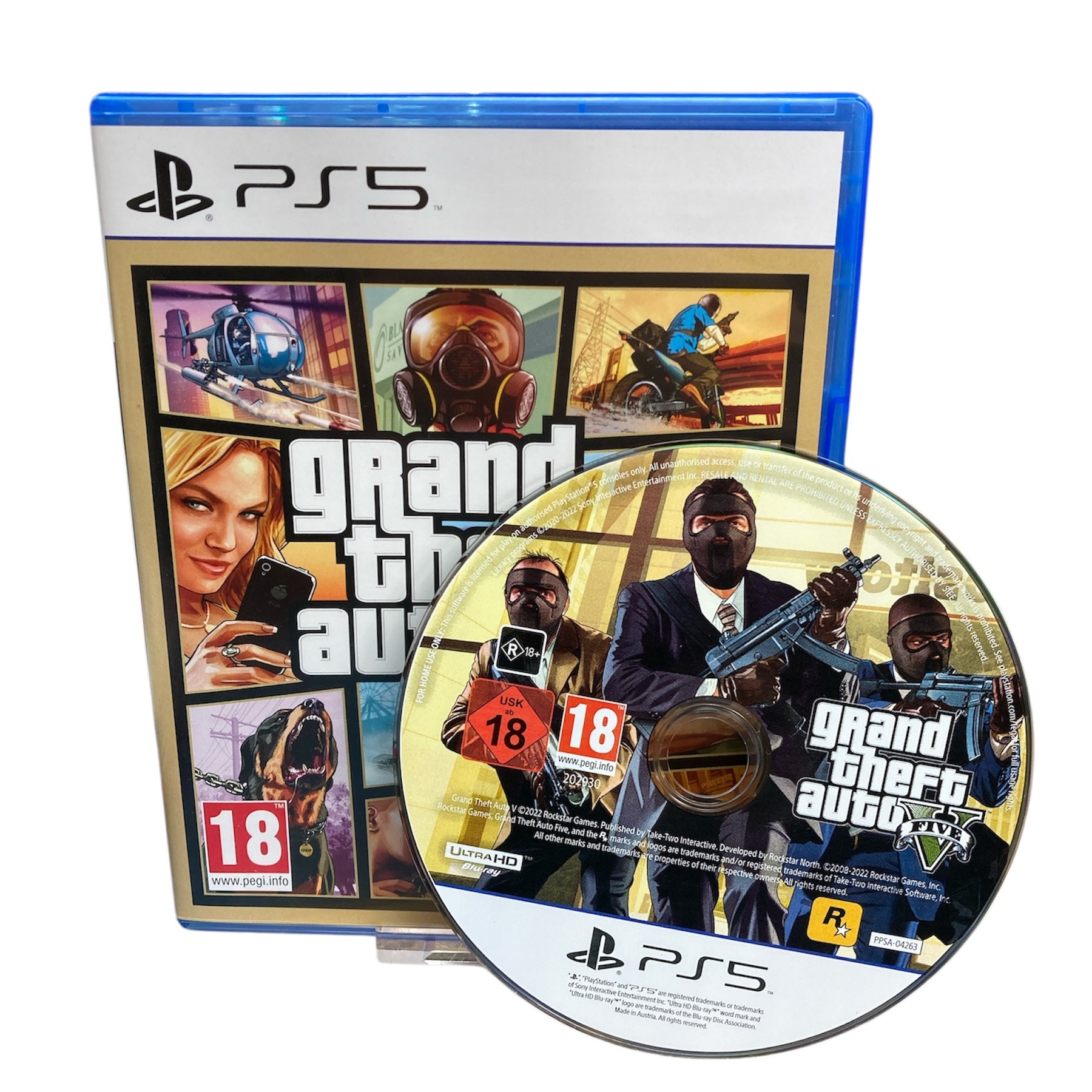 Product photo for Grand Theft Auto V (PS5)