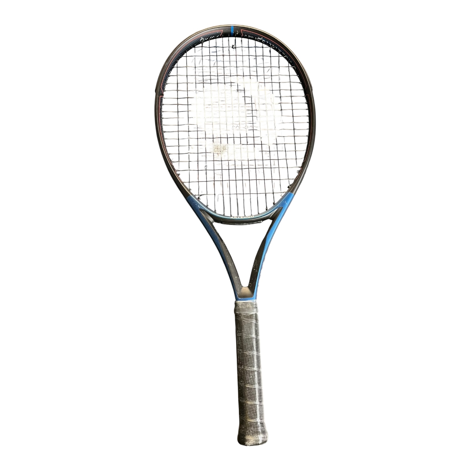 Product photo for x3 Adult Tennis Rackets TR500 – Blue –used good Condition