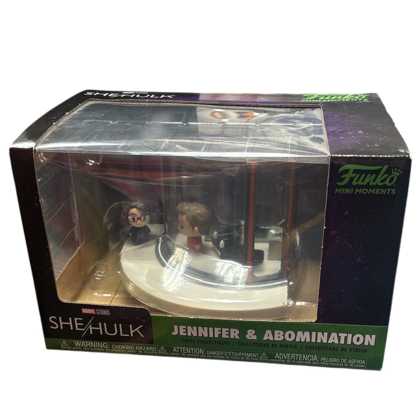 Product photo for Jennifer & Abomination Funko Moments