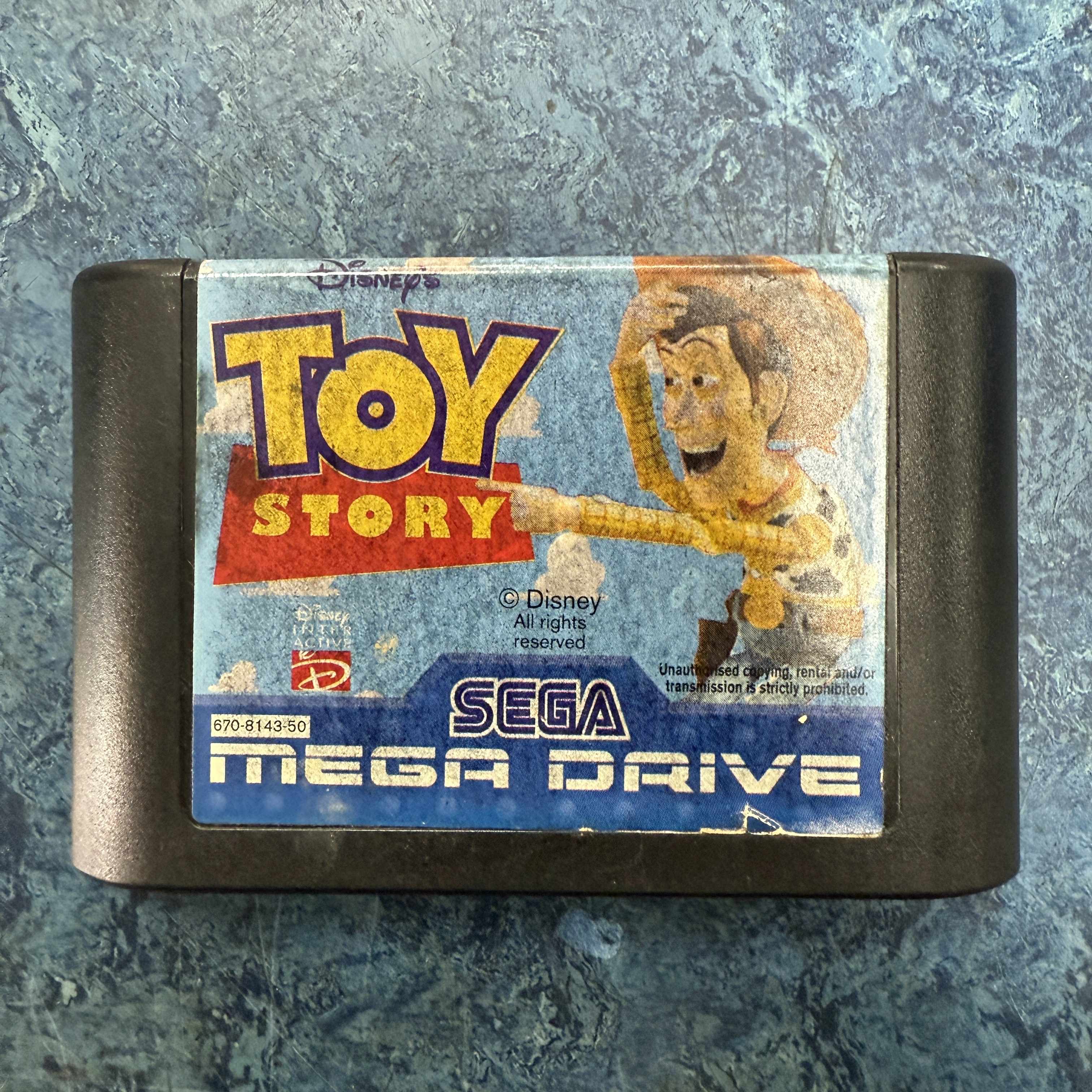 Product photo for Sega Toy Story - Mega Drive Game