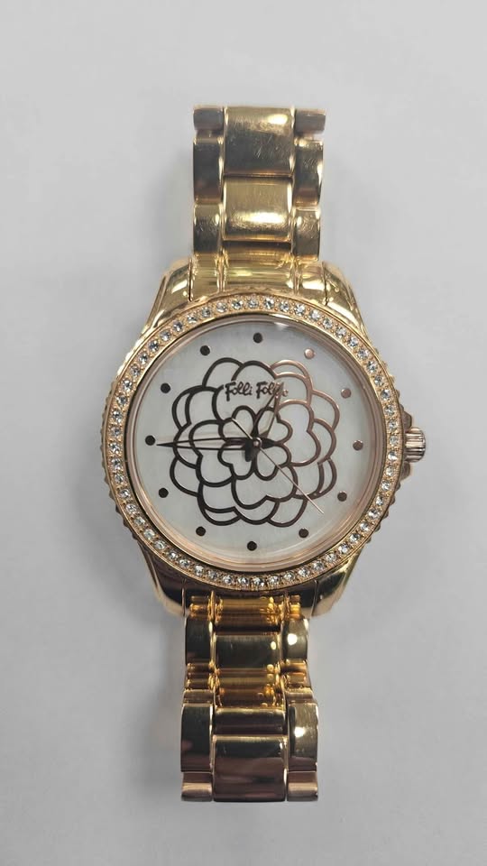 Product photo for Folli Follie Santorini Flower Rose Quartz Watch