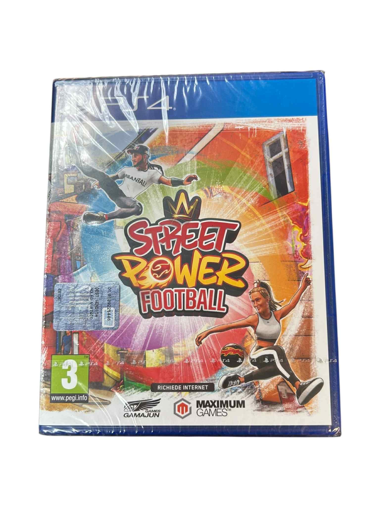Product photo for (SEALED) Street Power Football (3) - PlayStation 4 Game