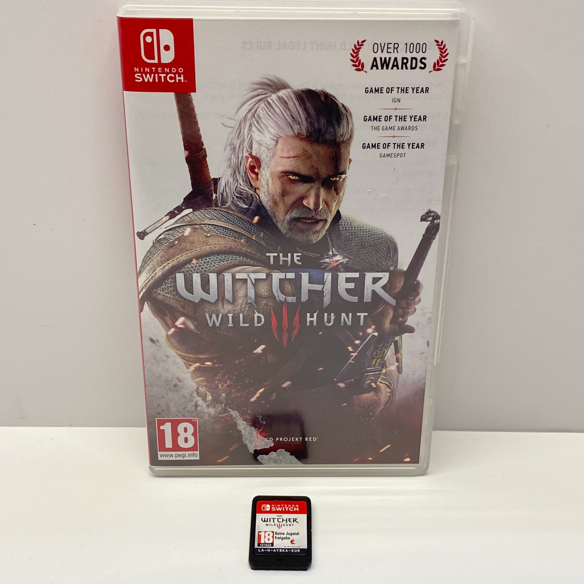 Product photo for The Witcher Wild Hunt for Nintendo Switch