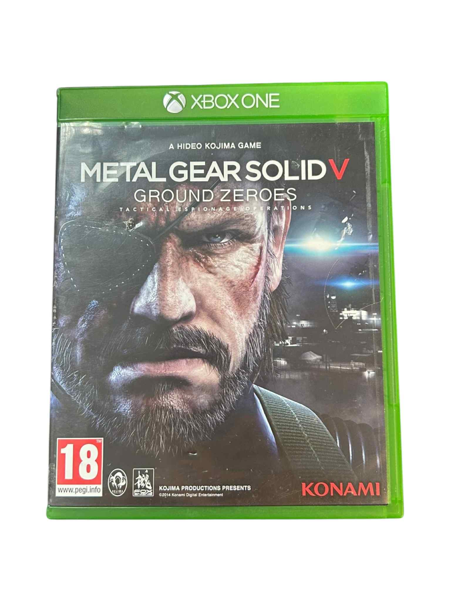 Product photo for Metal Gear Solid V: Ground Zeroes (18) - Xbox One Game