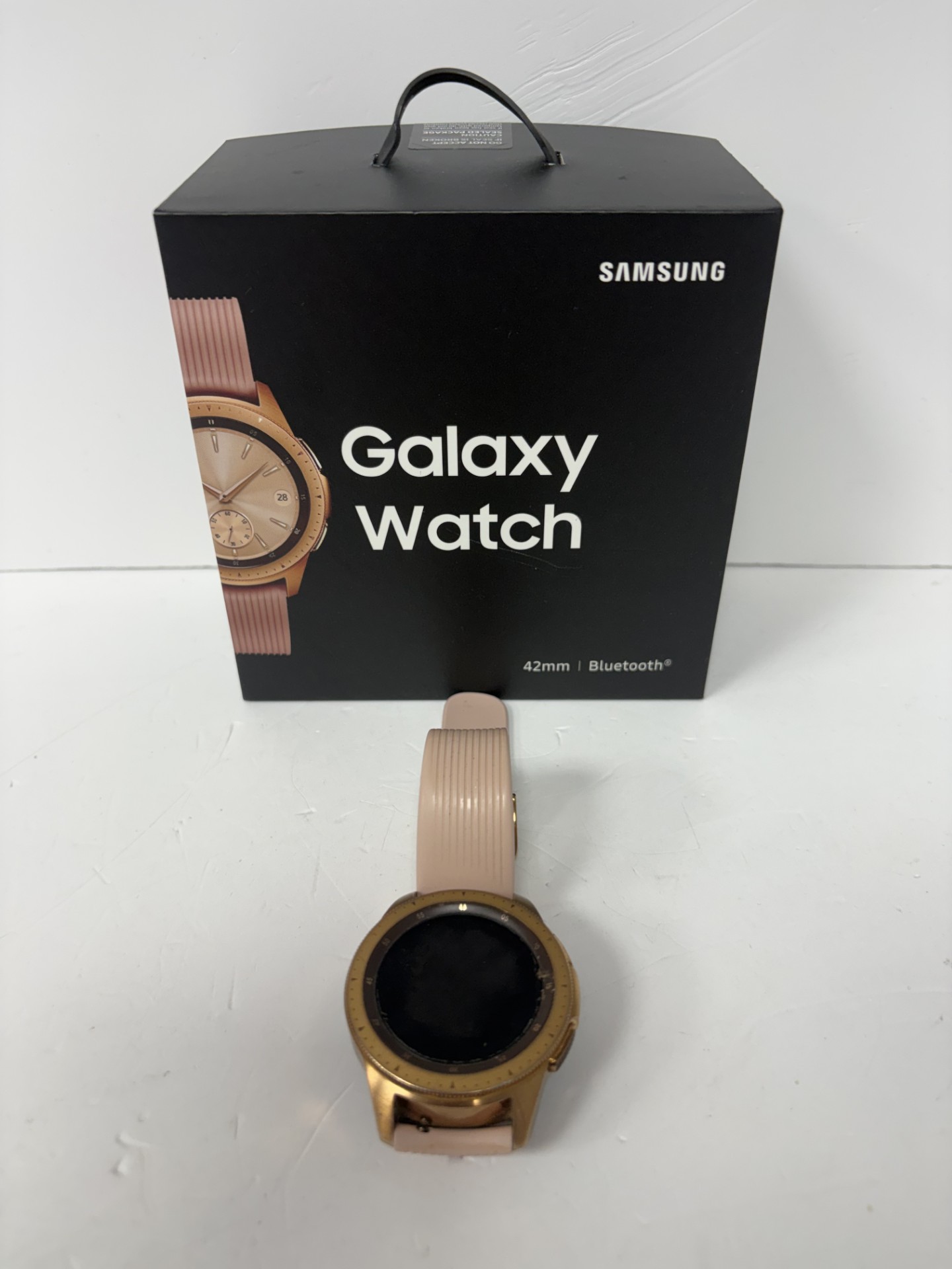 Product photo for Samsung galaxy watch 42mm boxed