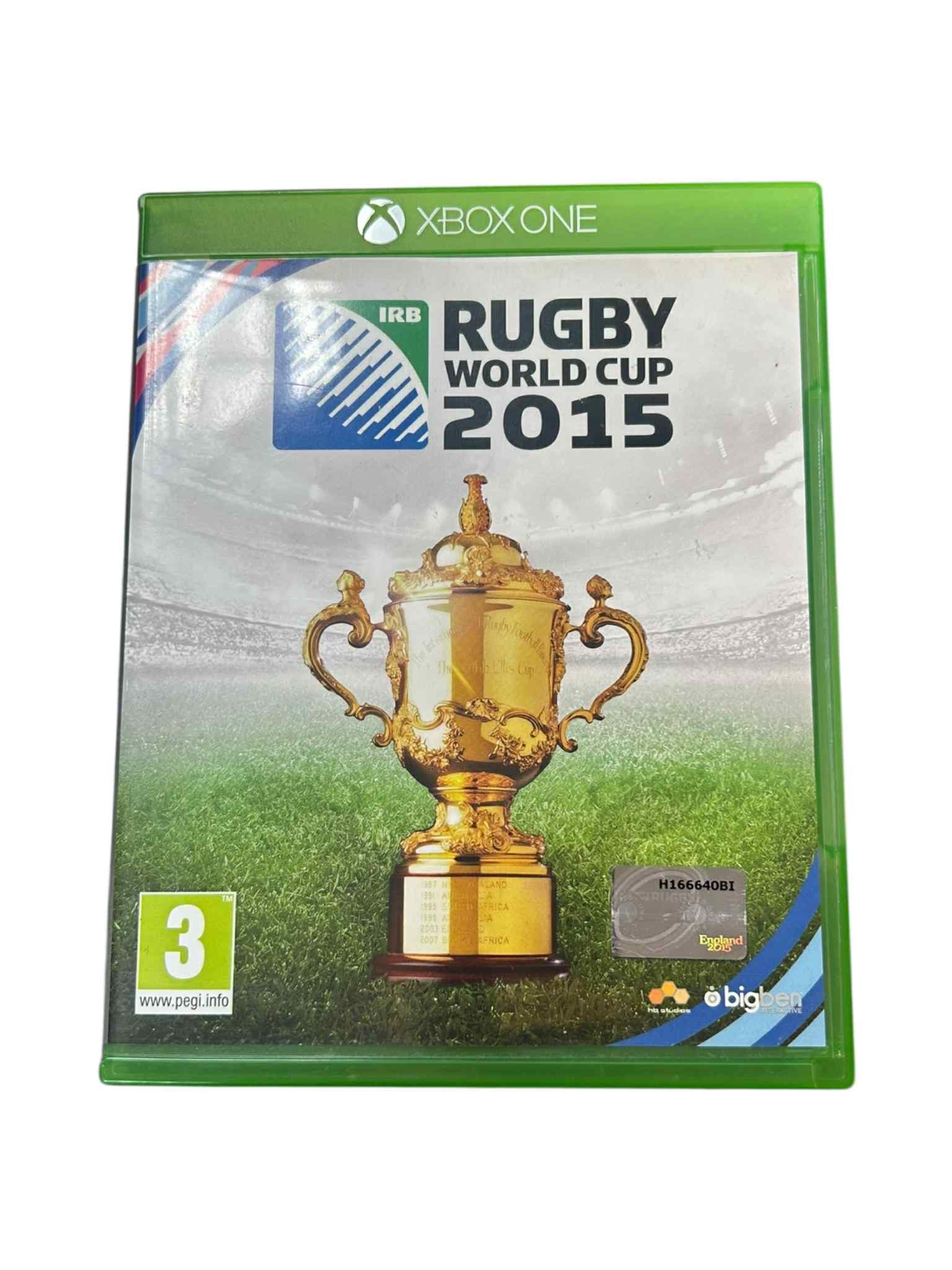 Product photo for Rugby World Cup 2015 (3) - Xbox One Game