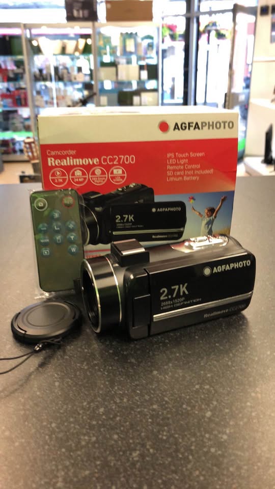Product photo for Realimove CC2700 Camcorder And Tripod
