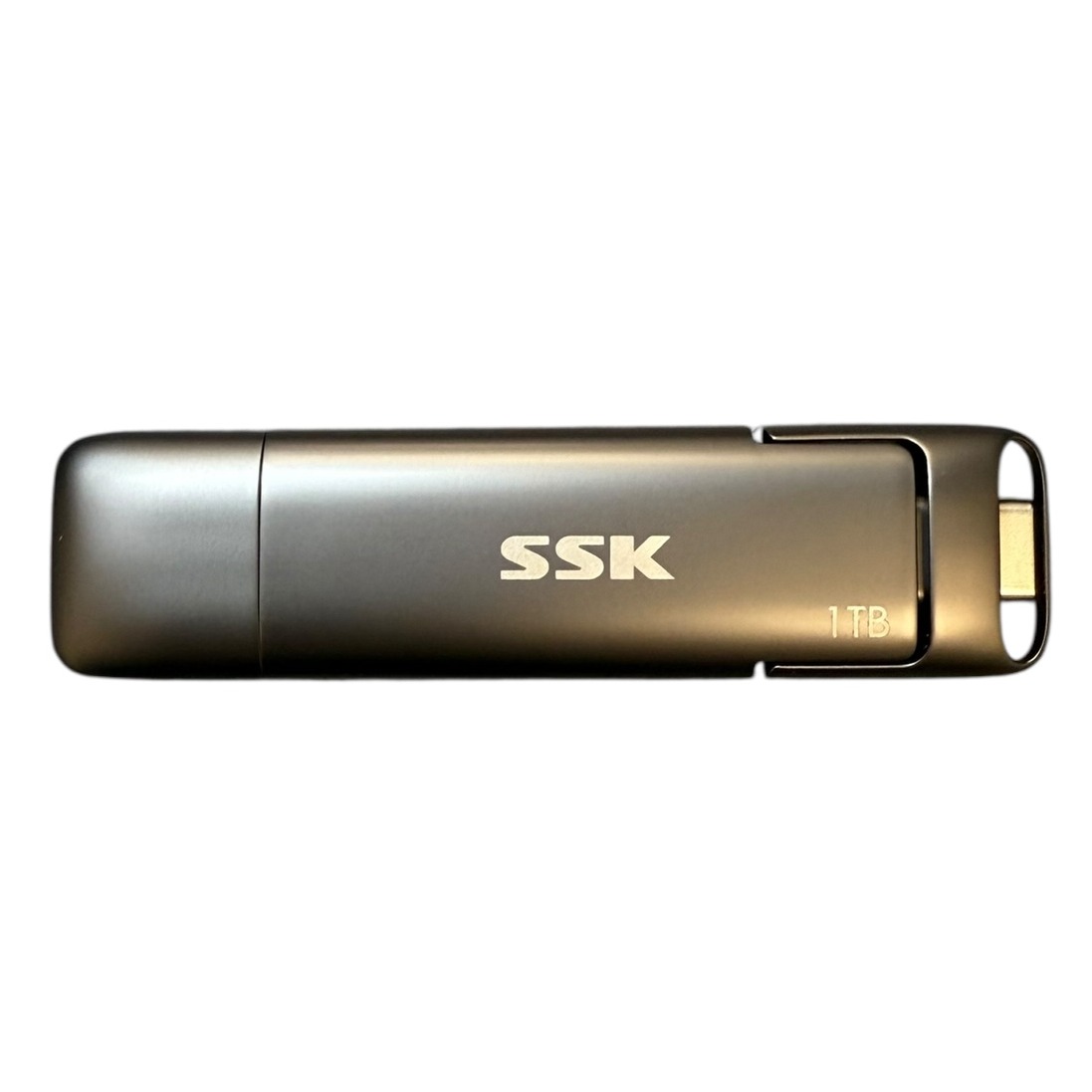 Product photo for SSK SD301 1TB USB C Drive Up to 550MB/s Dual Type-C + A
