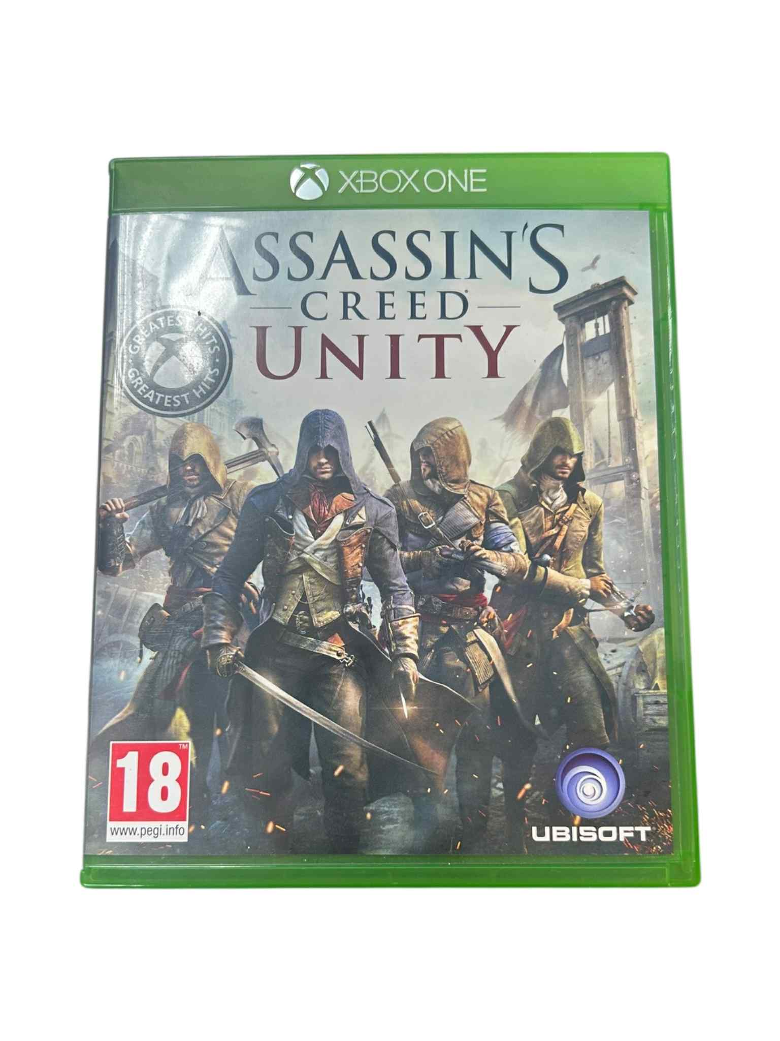 Product photo for Assassin's Creed Unity (18) - Xbox One Game