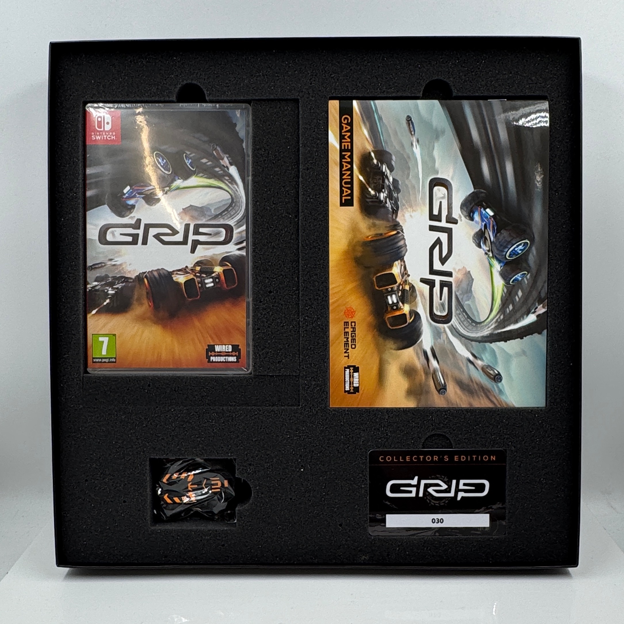 Product photo for GRIP COMBAT RACING COLLECTORS EDITION NINTENDO SWITCH - NUMBER 30 OF 300
