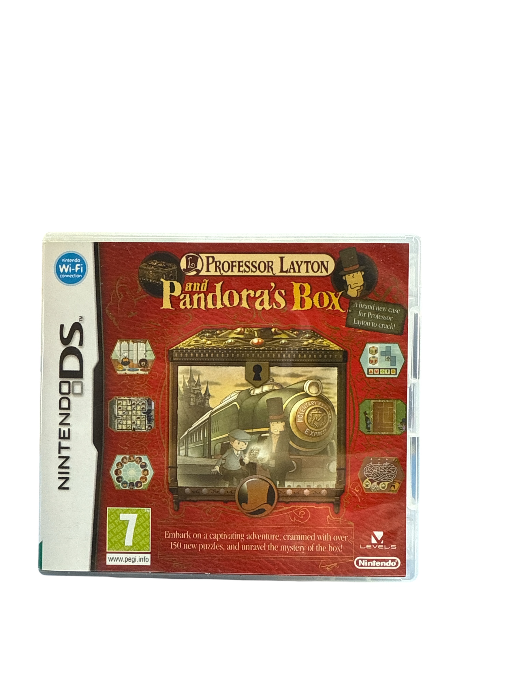 Product photo for Professor Layton and Pandora's Box (Nintendo DS, 2009) - Tested & Working