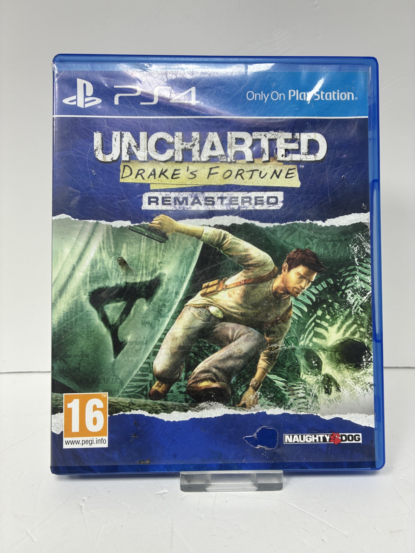 Product photo for uncharted drake's fortune remastered PS4 GAME