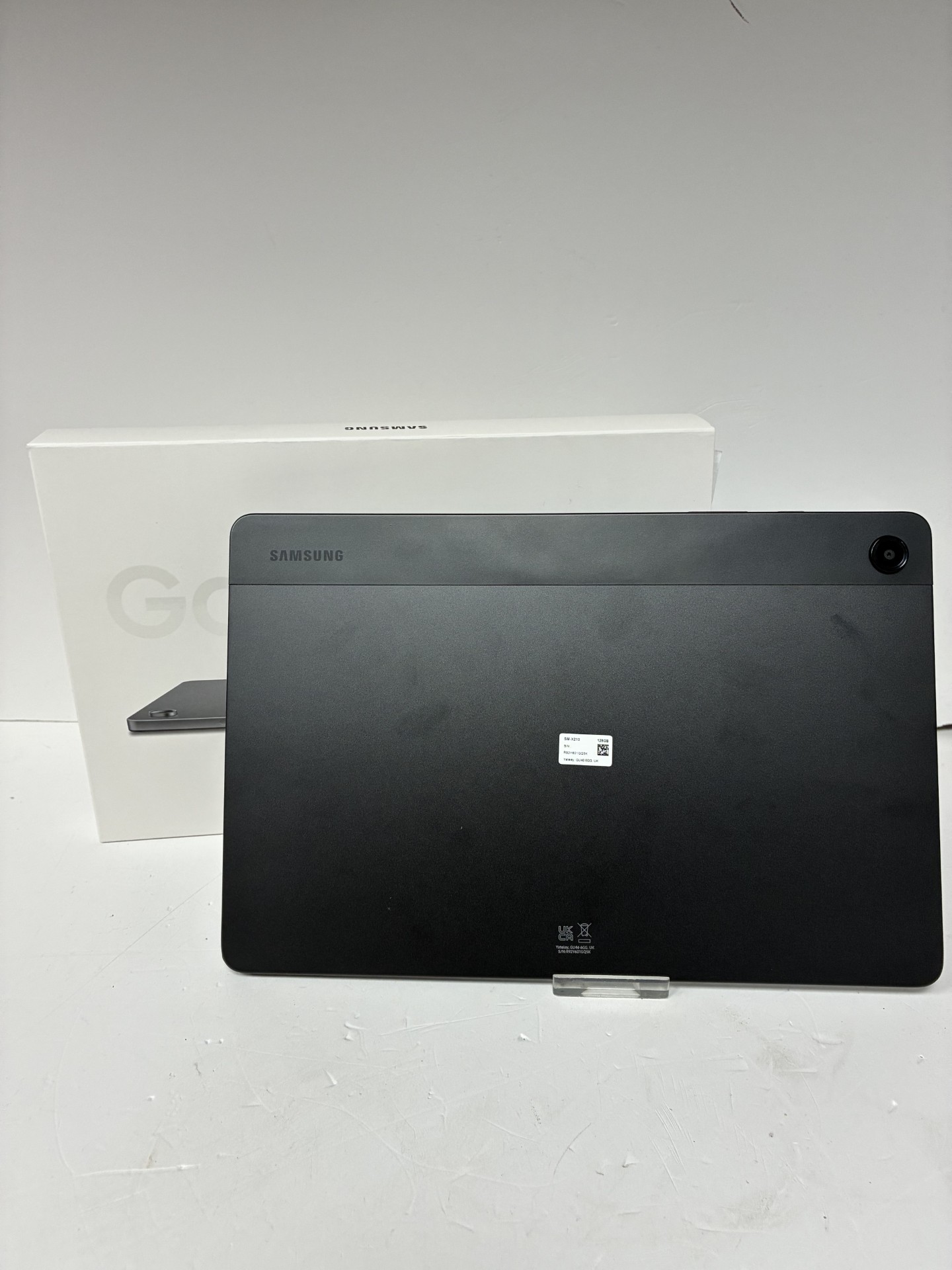 Product photo for SAMSUNG samsung galaxy tab A9+ 128gb wifi only boxed grey