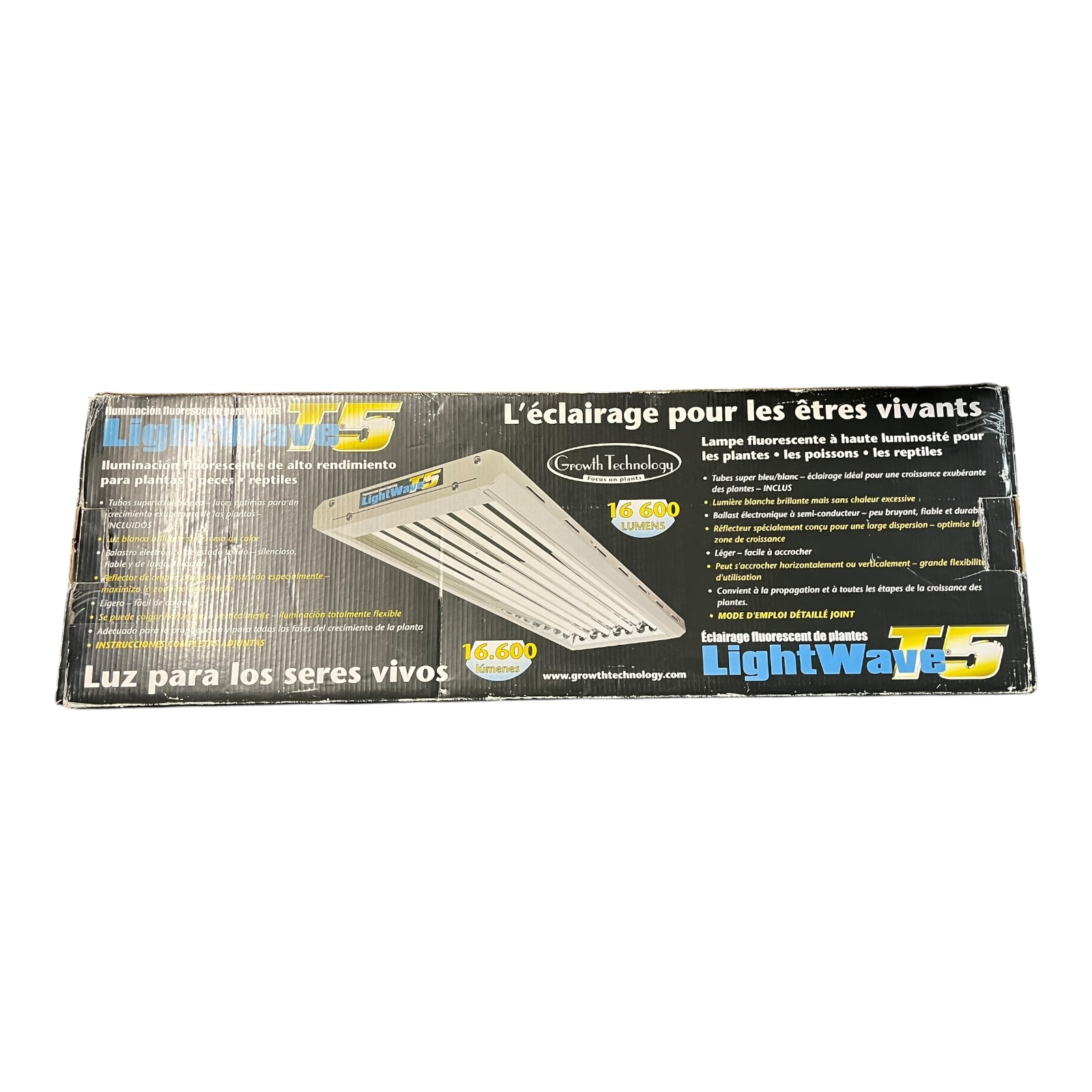 Product photo for Lightwave T5 4x54W grow light – Boxed, Good Condition