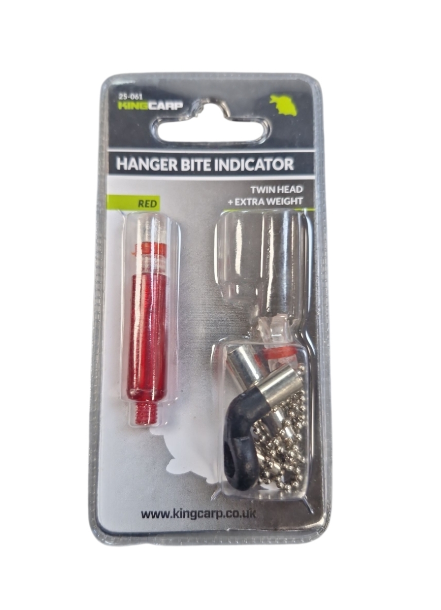 Product photo for King Carp Hanger Bite Indicator - Red