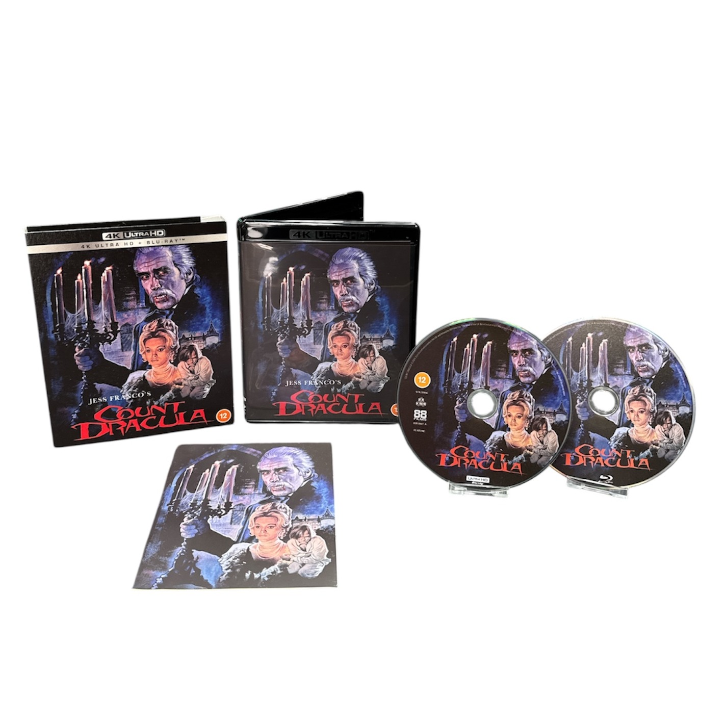 Product photo for Count Dracula (12) 1970 4K UHD+BR