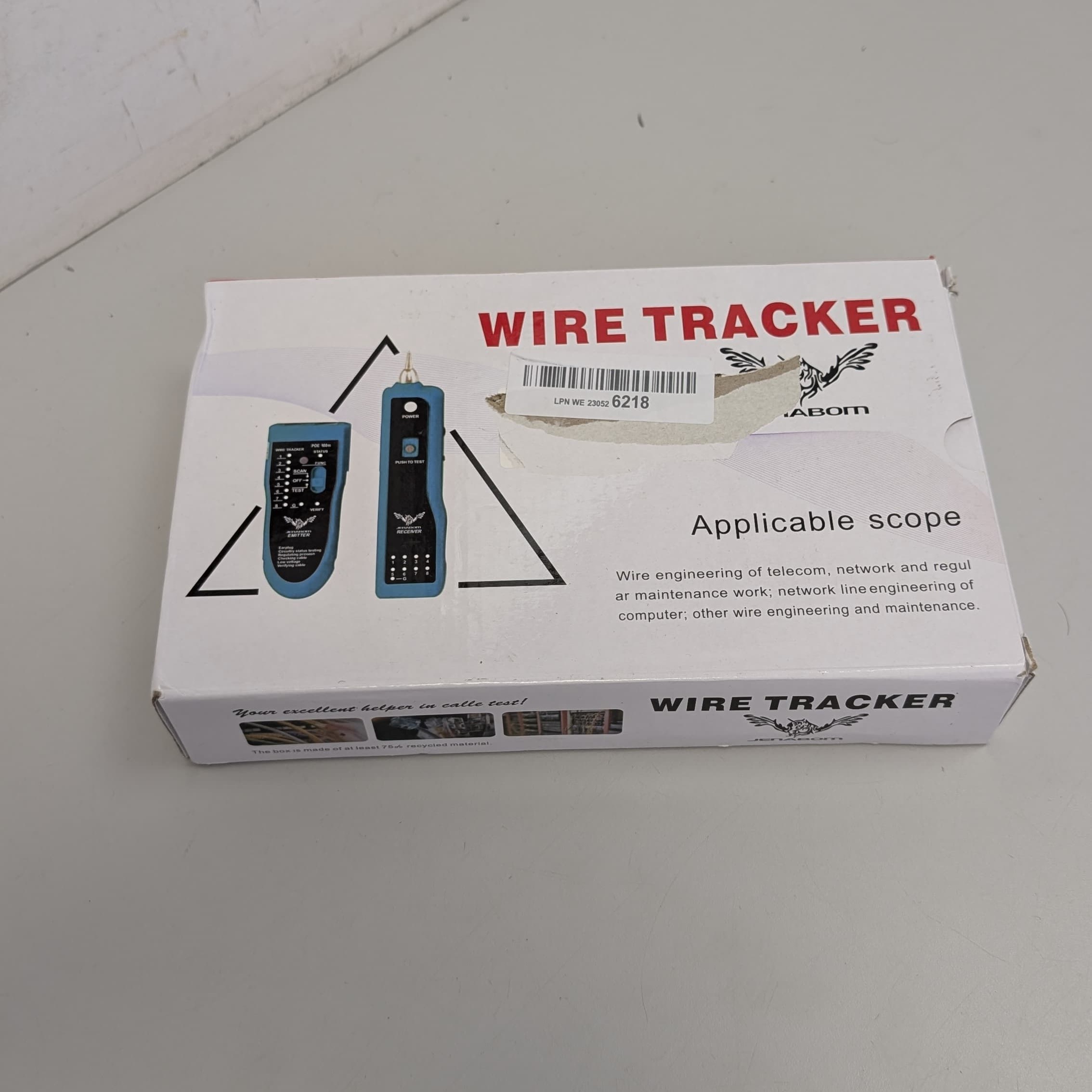 Product photo for JENABOM 7 in 1 Network Cable Tracker POE Tester - Opened never used