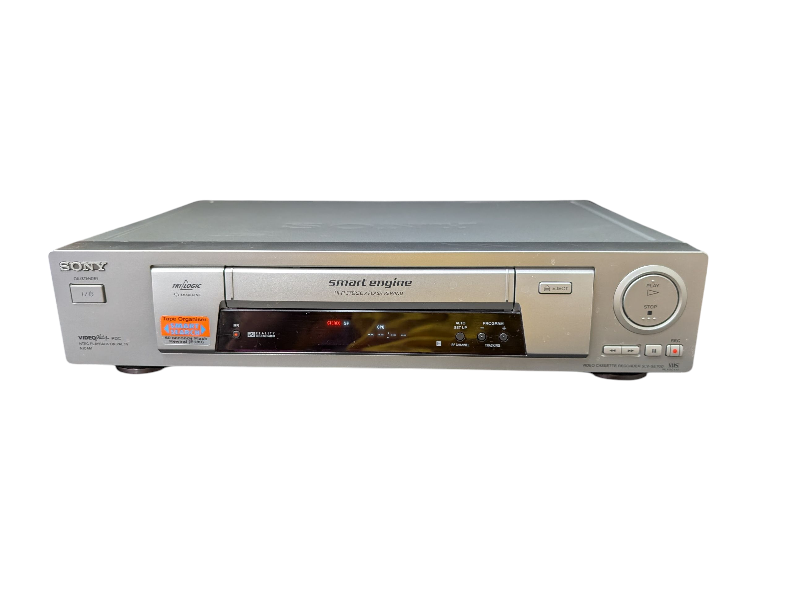 Product photo for Sony SLV–SE700G VCR – Untested (Powers On) Used Good Condition