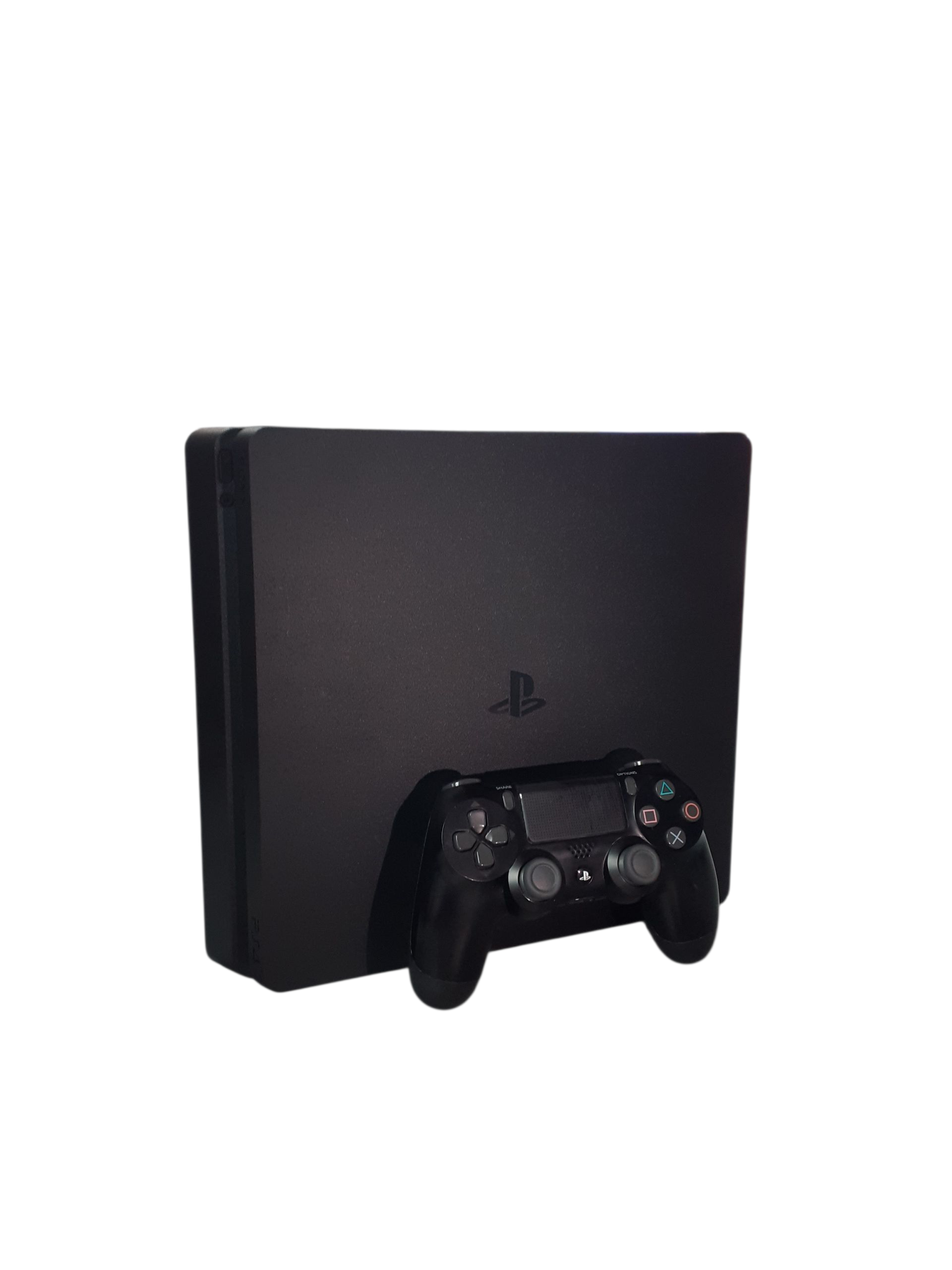 Product photo for PlayStation 4 Slim Console, 500GB Black