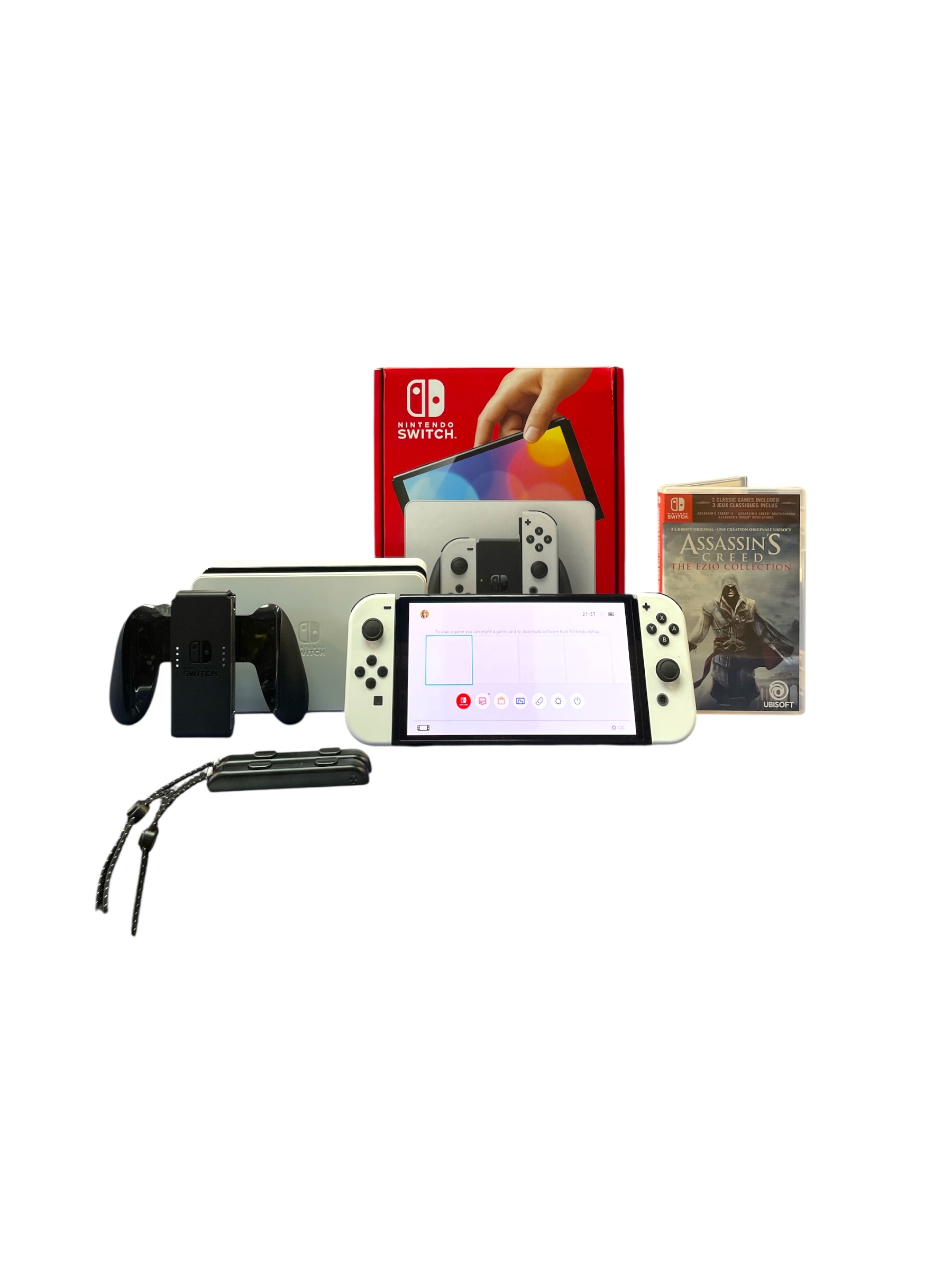 Product photo for Nintendo Switch OLED & Assassin Creed The Ezio Collection