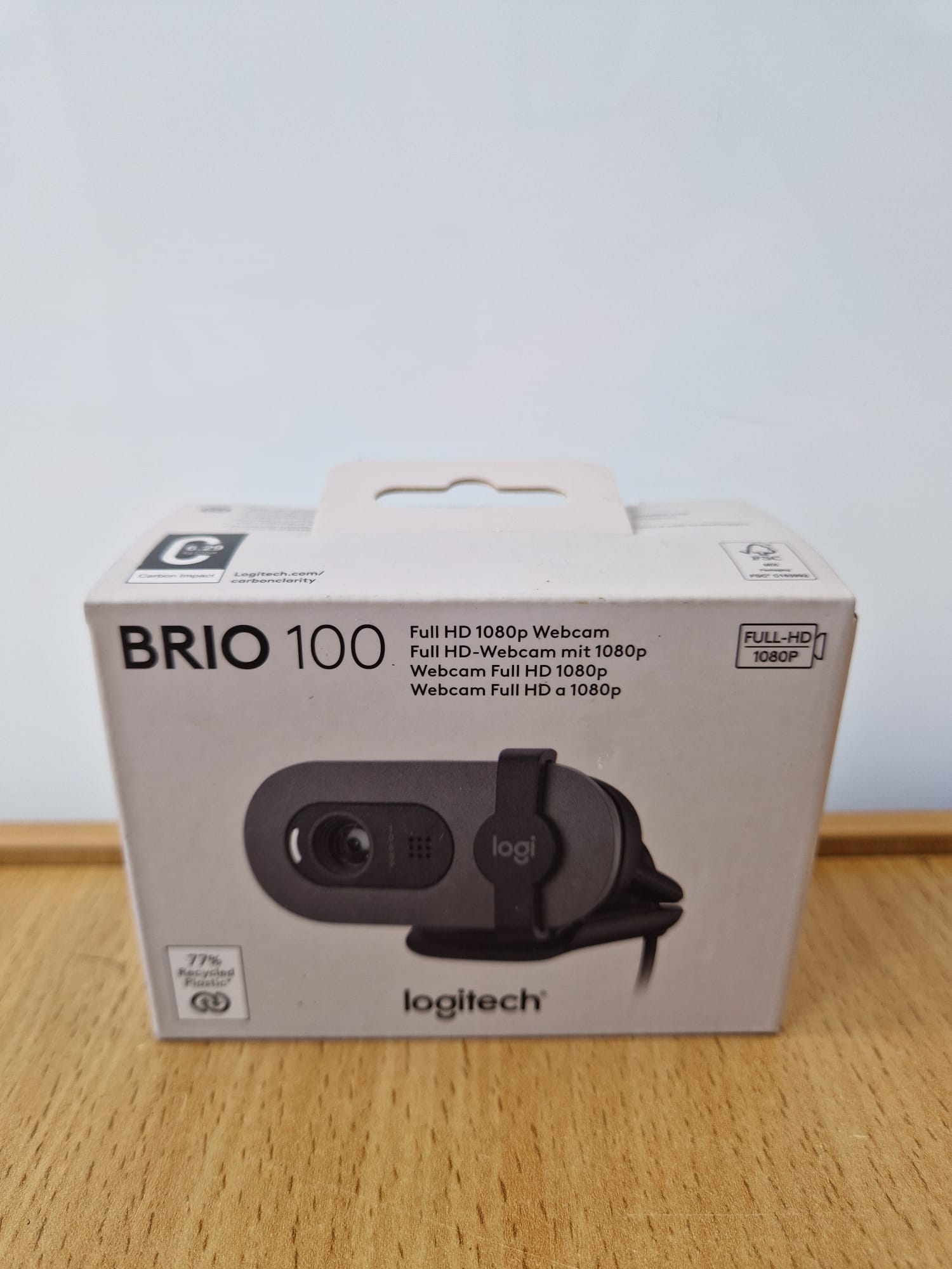 Product photo for Logitech  Logitech Brio 100 Full HD Webcam - New & Sealed 12 Month Warranty