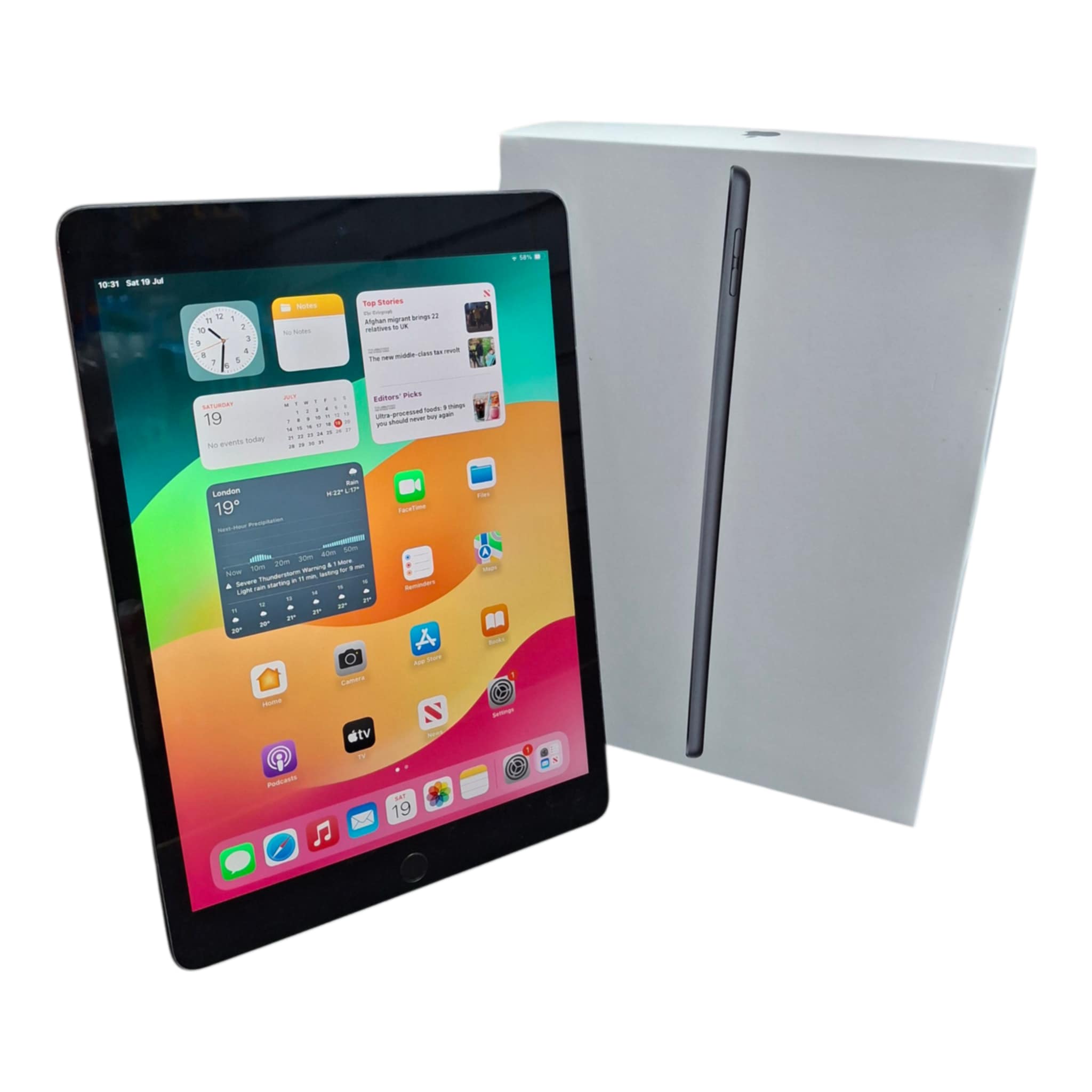 Product photo for Apple iPad 9th Gen (A2602) 10.2
