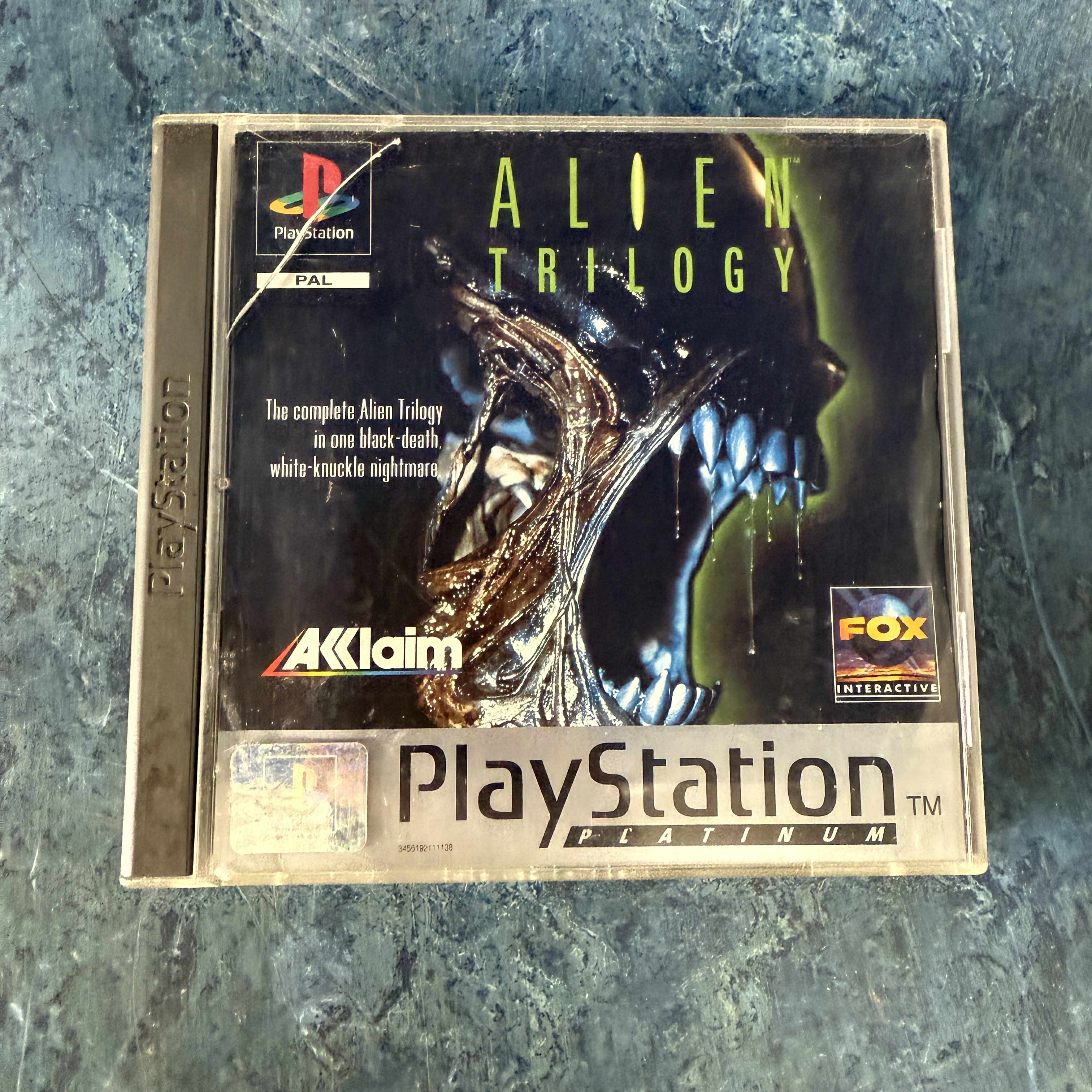 Product photo for Sony Alien Trilogy - PlayStation 1 Game
