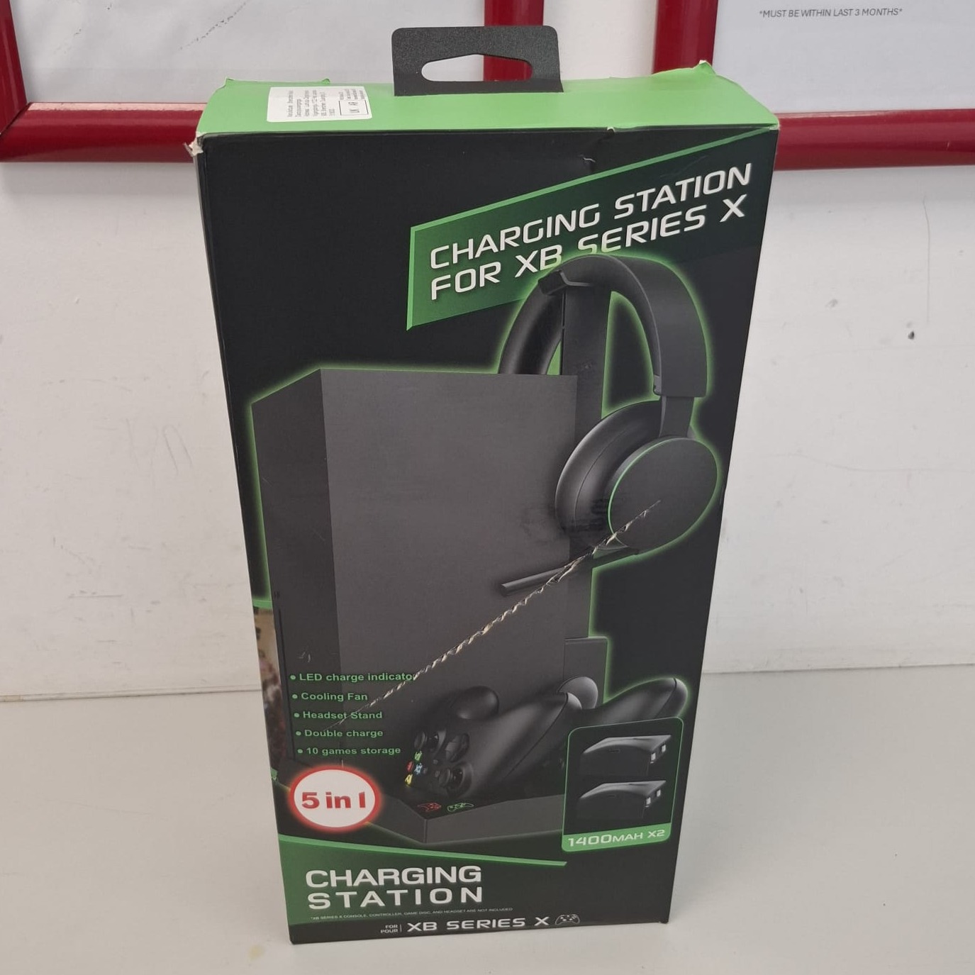 Product photo for Charging Stand with Cooling Fan for Xbox Series X Console & Controller