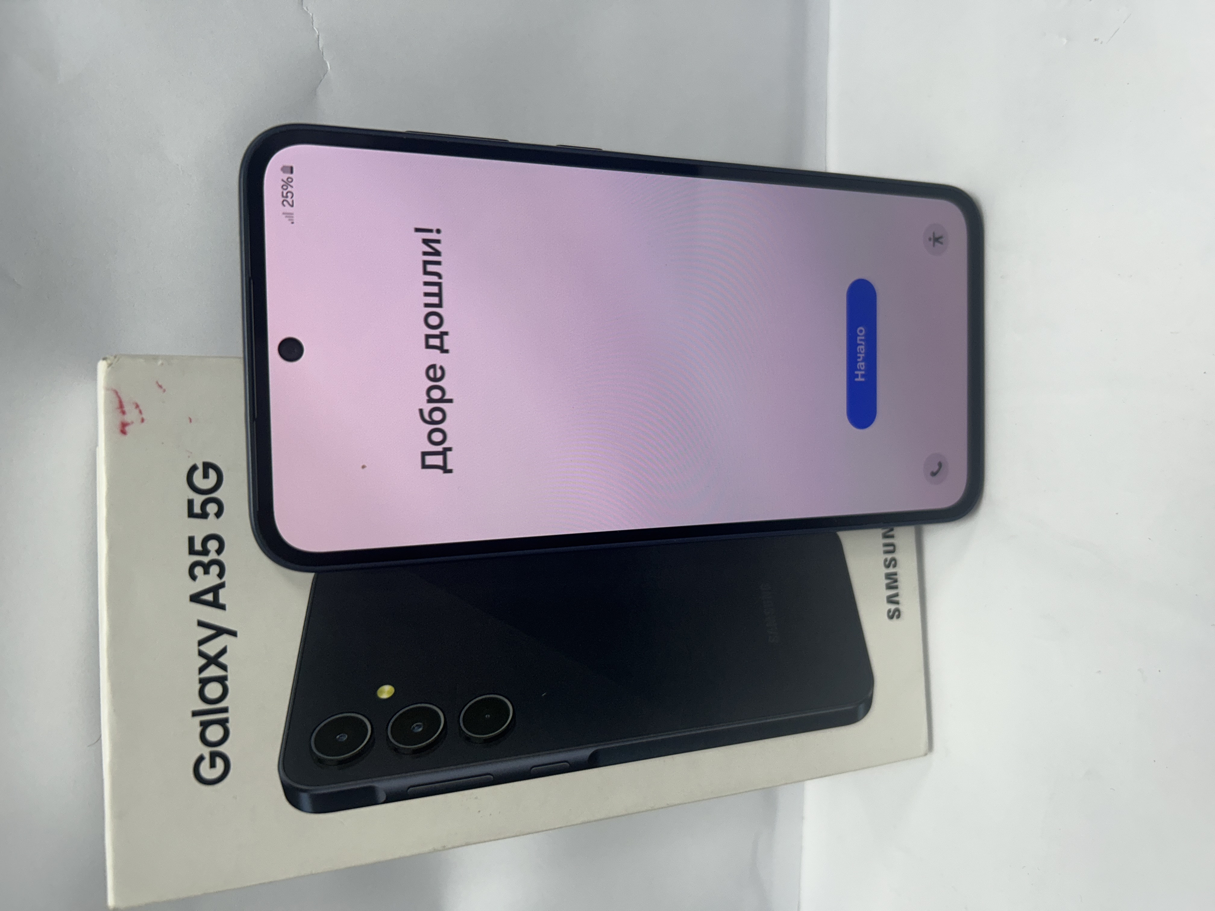 Product photo for SAMSUNG  SAMSUNG GALAXY A35 5G MIDNIGHT 64GB UNLOCKED BOXED