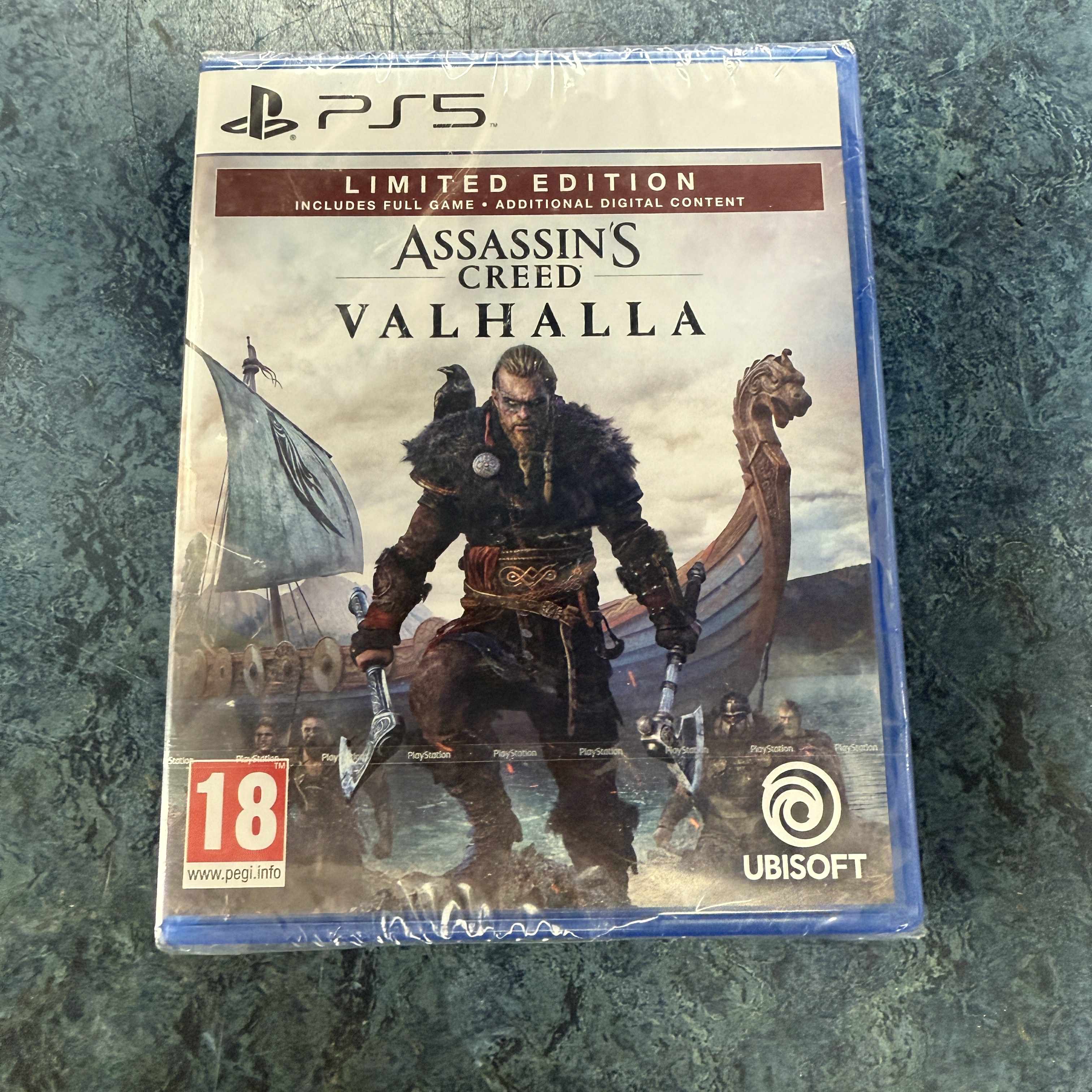 Product photo for Sony Sealed Assassins Creed Valhalla - PlayStation 5 Game