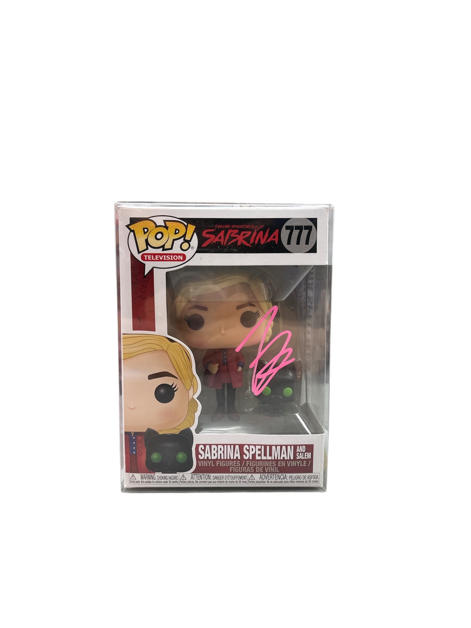 Product photo for Funko sarbina spellman 777 signed