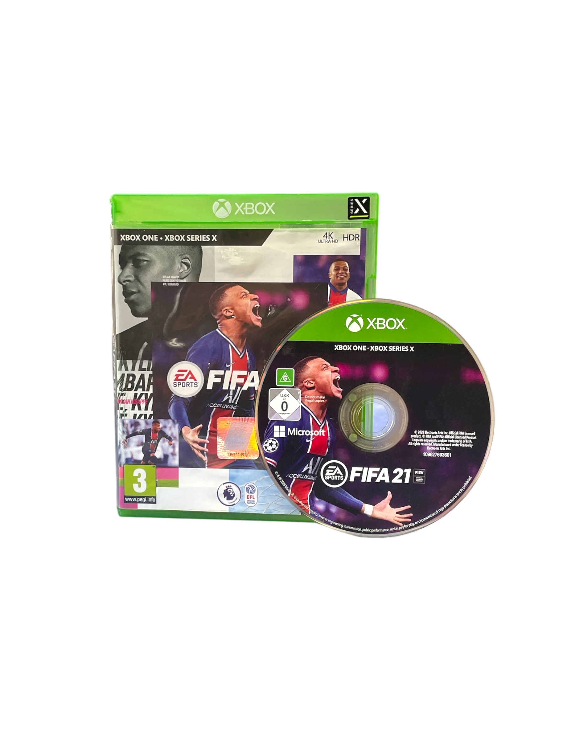 Product photo for FIFA 21