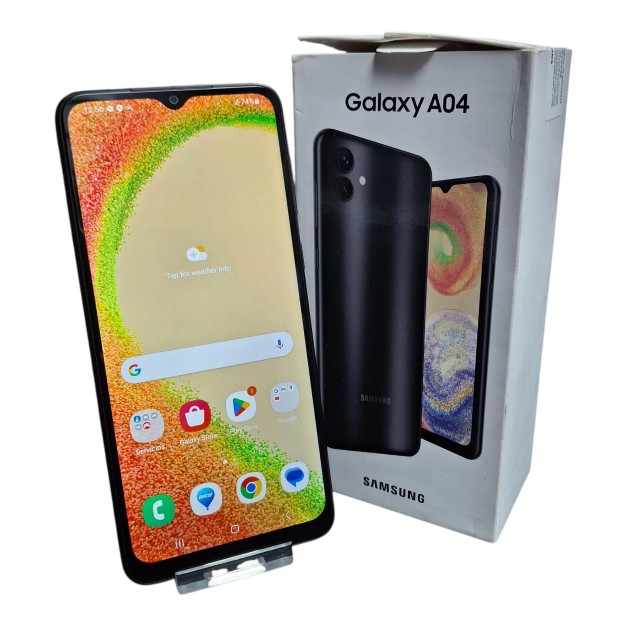 Product photo for Samsung Galaxy A04 (3GB+32GB) Black (Unlocked) B