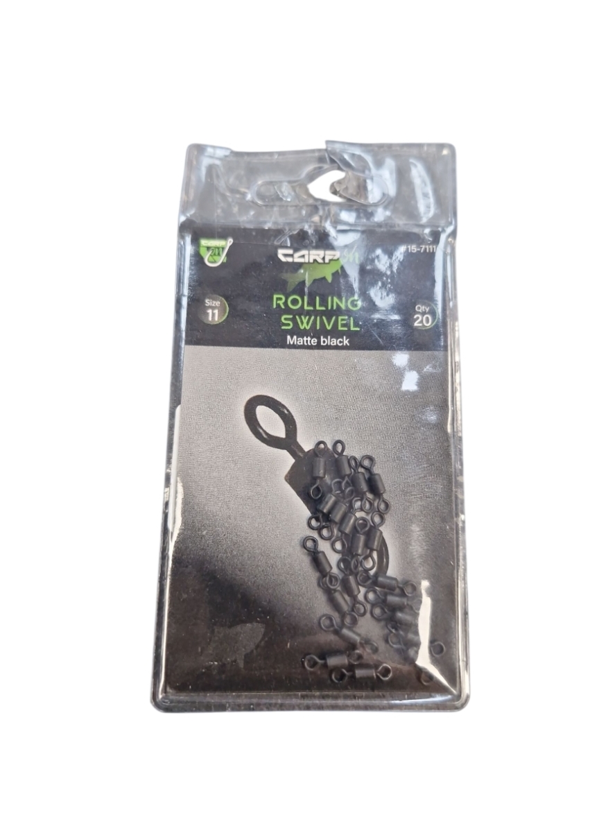 Product photo for Carp On Rolling Swivels (Size 11, x20)