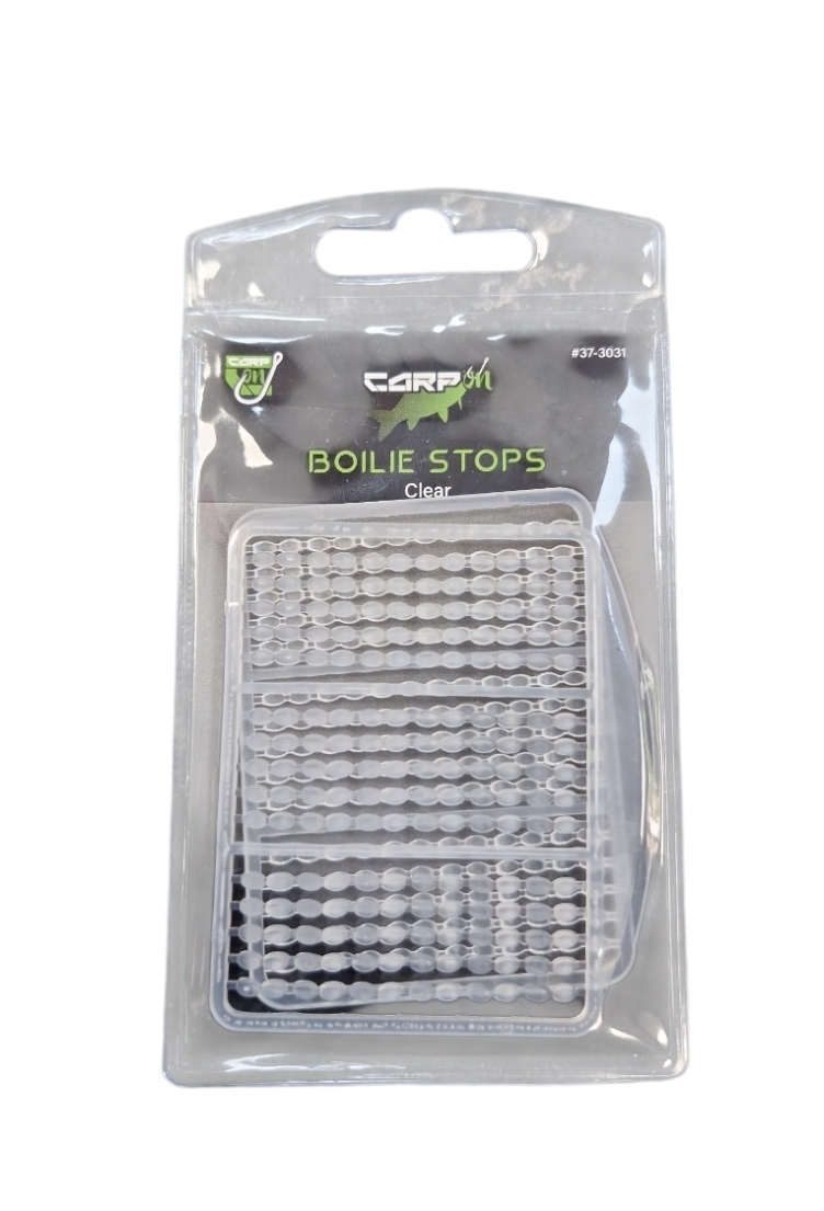 Product photo for Carp On Boilie Stops (Clear)